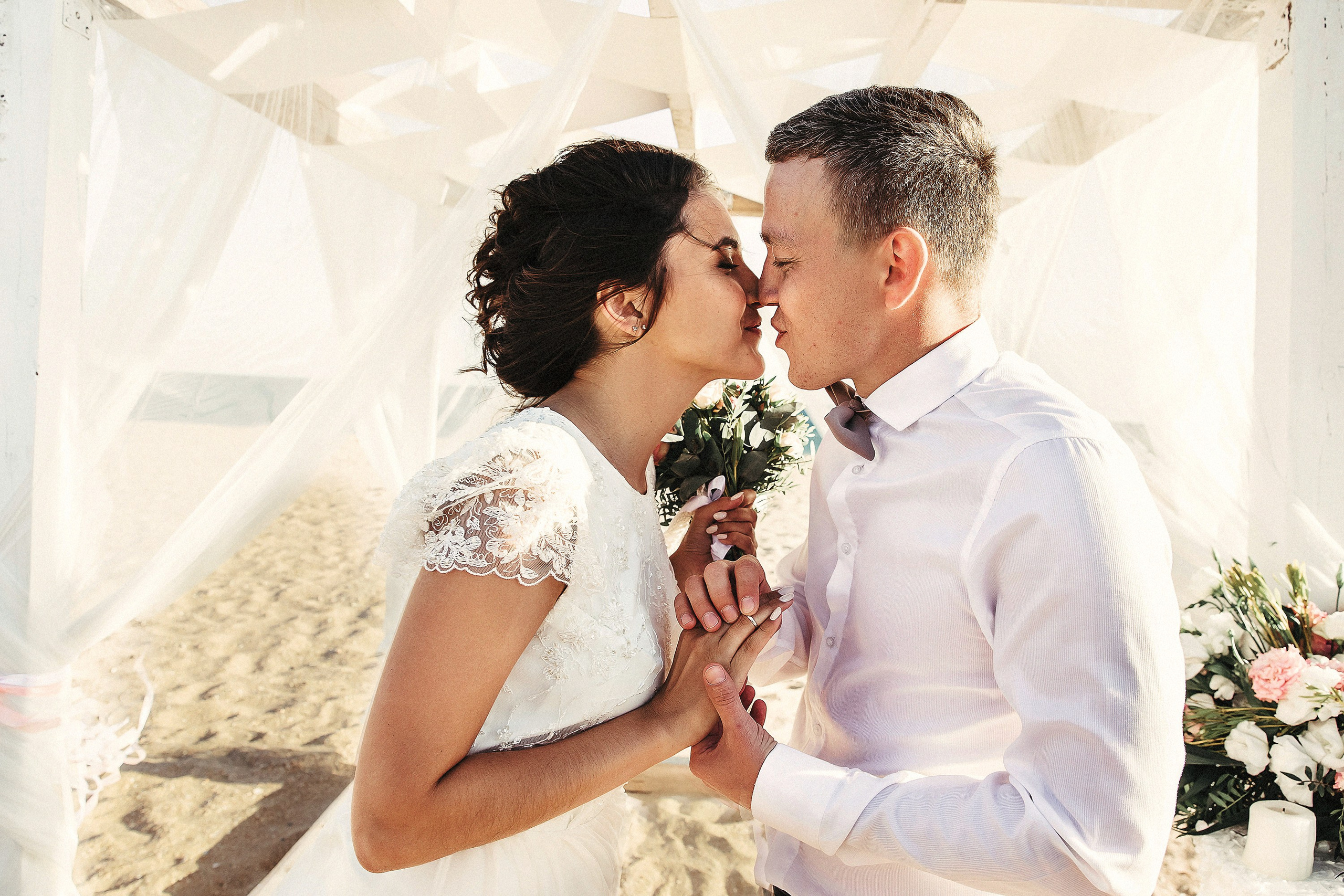 Свадебная фотосессия Анапа, свадьба на море. Свадебный и семейный фотограф Анапа