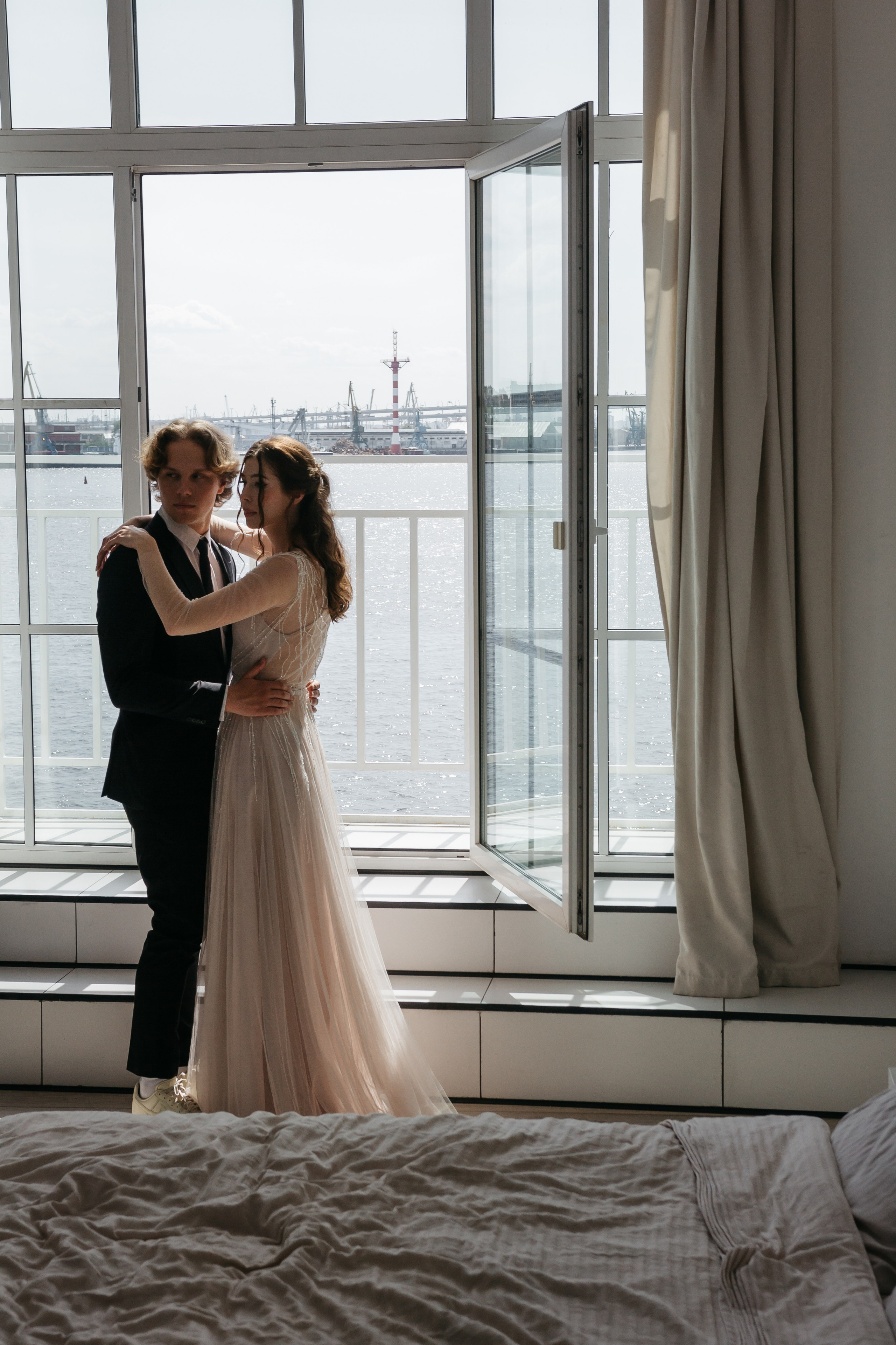 свадебная фотосессия в гостинице 