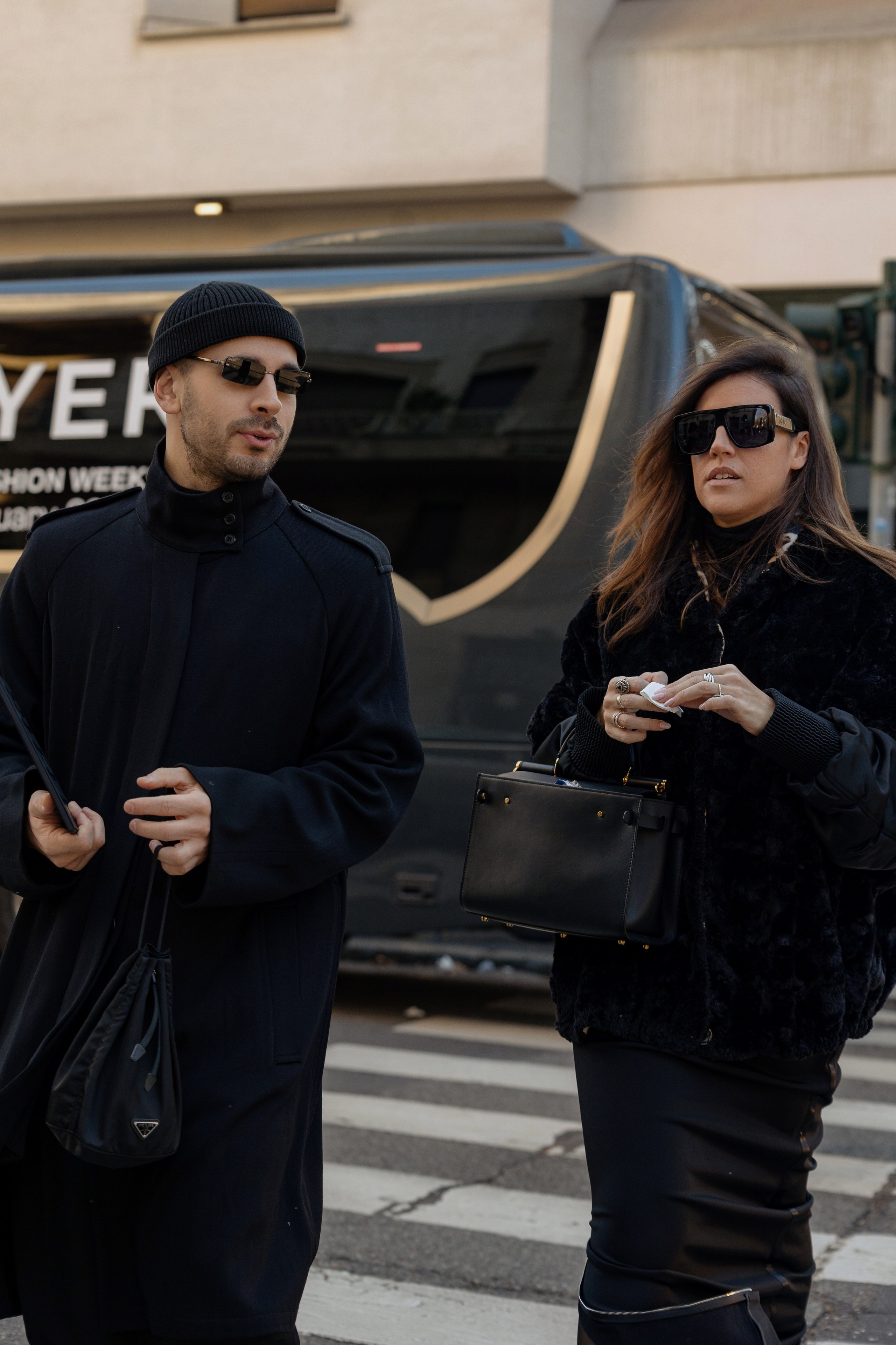 Milan Mens fashion week FW 24/25 D&G. Photographer in Milan Ivan Goncharov