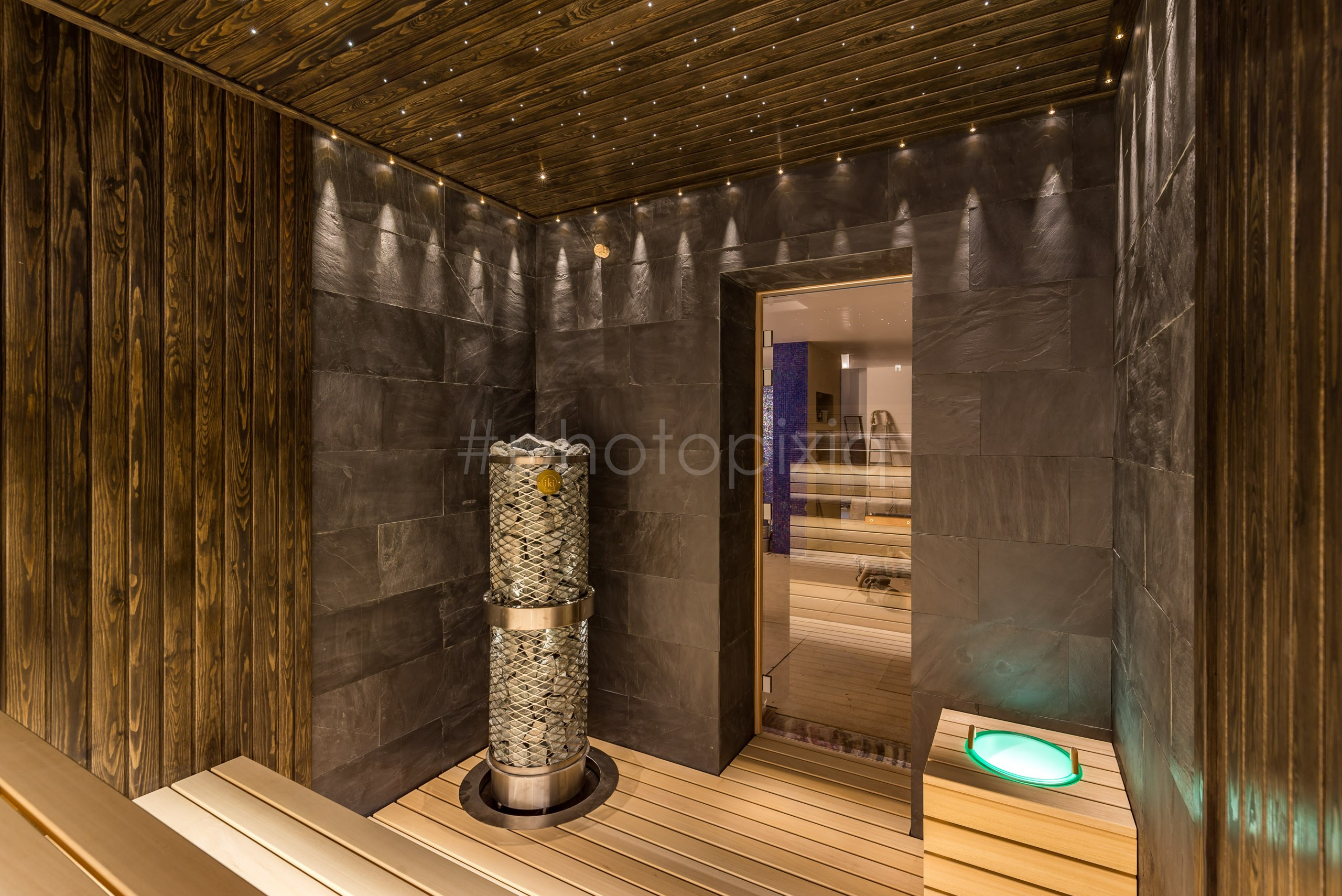 Фотосъёмка сауны для портфолио SaunaLight. Интерьерная съёмка и виртуальные туры — Интерьерный фотограф Кузнецов Сергей (photopixiq)