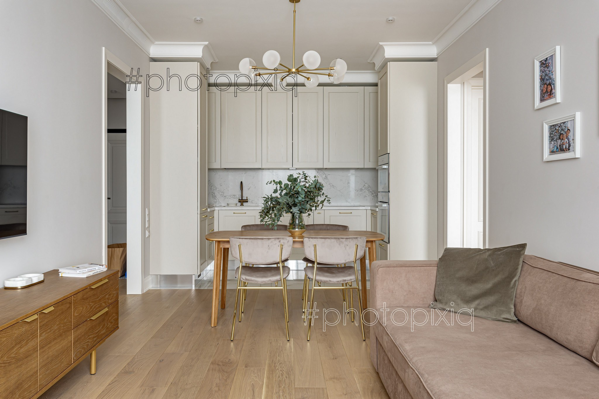 Интерьерная съёмка квартиры в ЖК НЕБО. Интерьерная съёмка и виртуальные туры — Интерьерный фотограф Кузнецов Сергей (photopixiq)