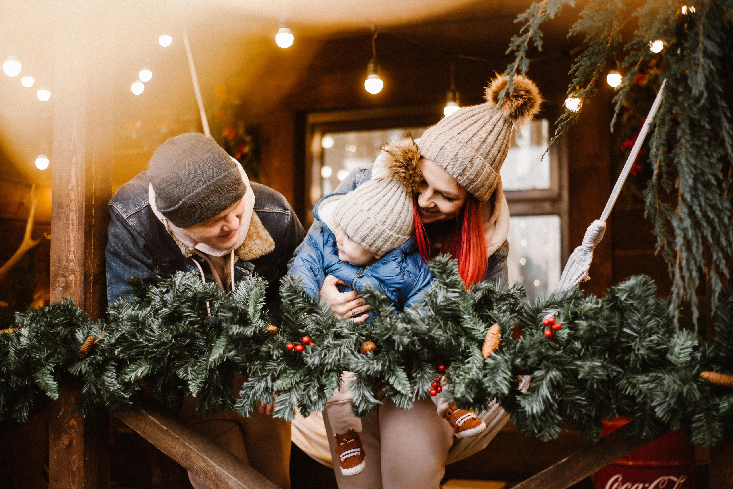 Новогодняя фотососессия. Шале. Свадебный и семейный фотограф в Армавире
