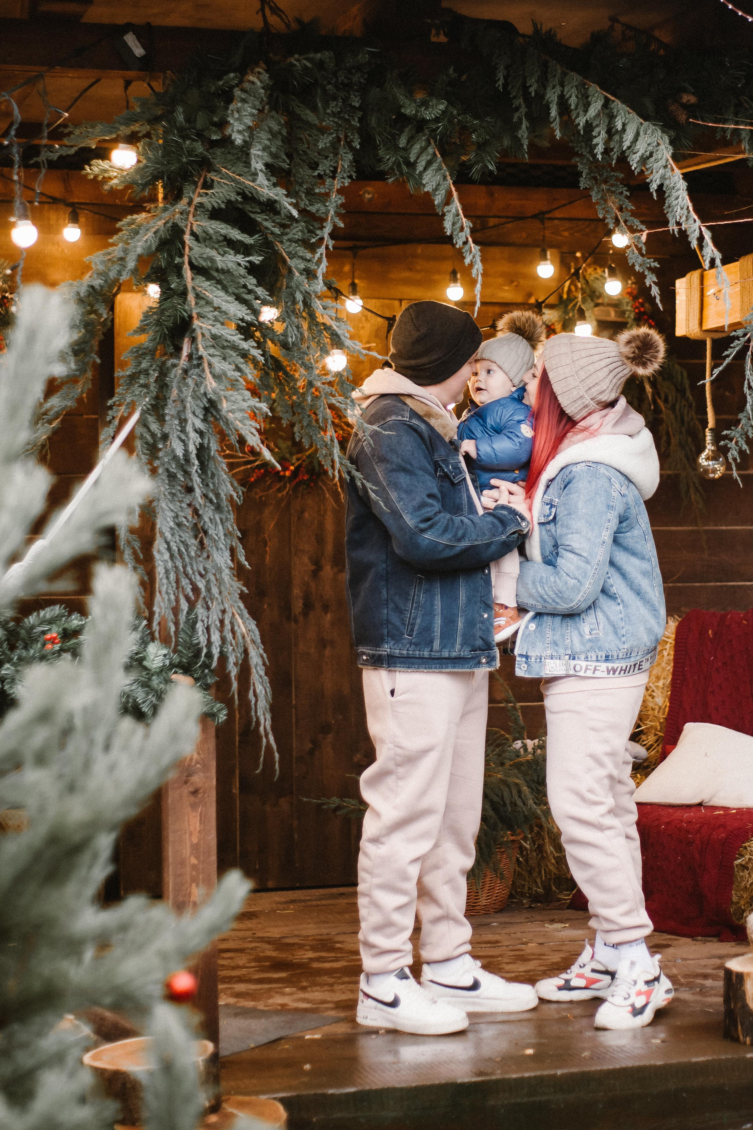 Новогодняя фотососессия. Шале. Свадебный и семейный фотограф в Армавире