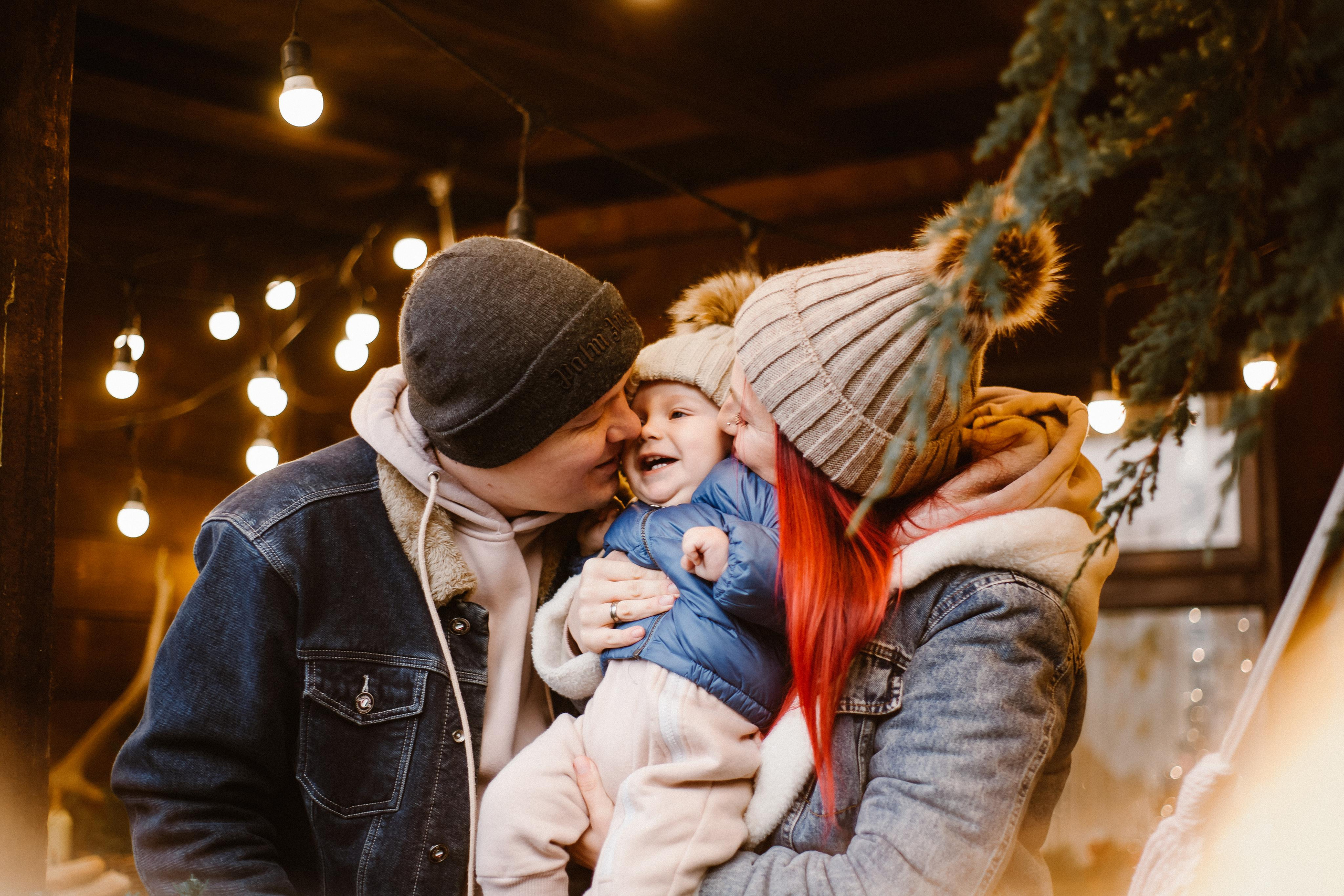Новогодняя фотососессия. Шале. Свадебный и семейный фотограф в Армавире