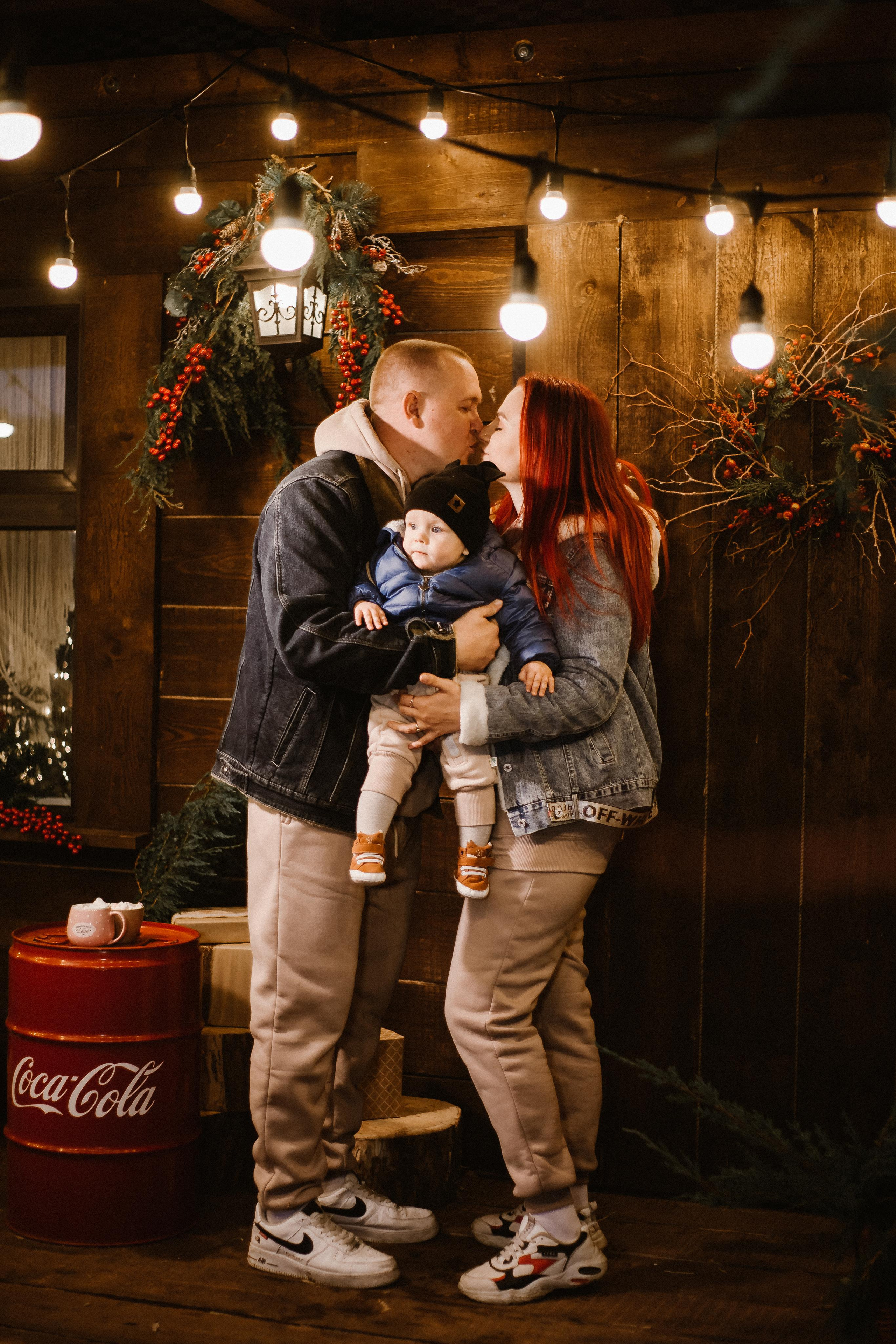 Новогодняя фотососессия. Шале. Свадебный и семейный фотограф в Армавире