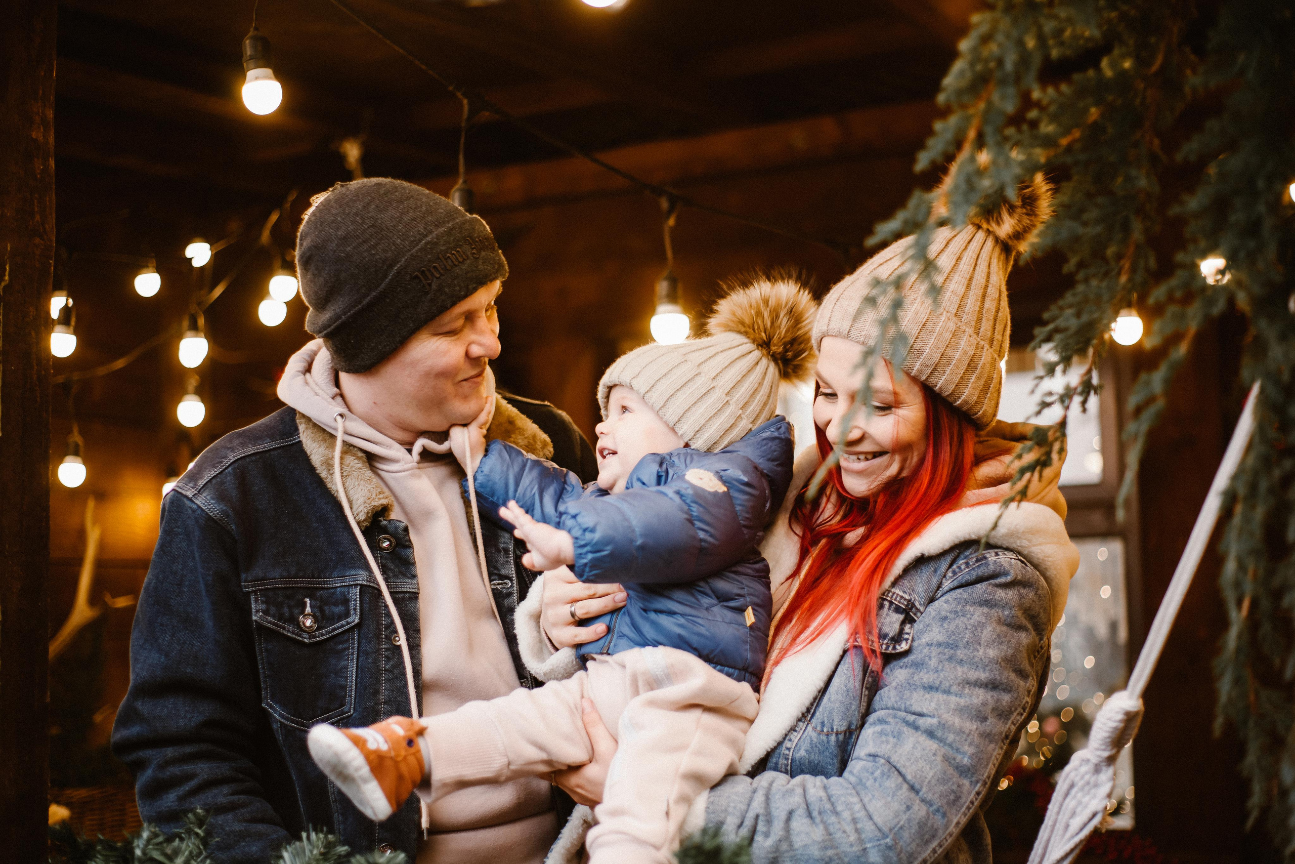 Новогодняя фотососессия. Шале. Свадебный и семейный фотограф в Армавире