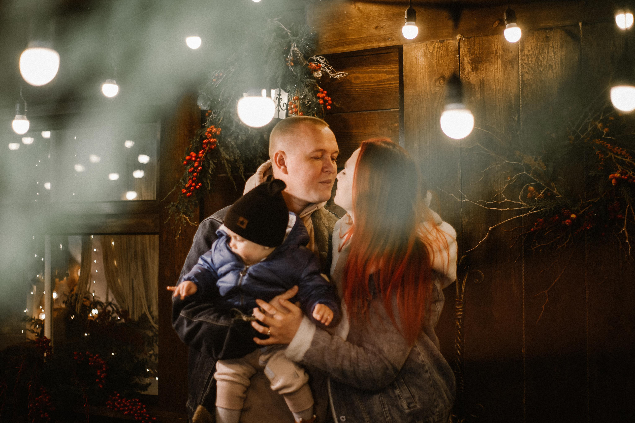 Новогодняя фотососессия. Шале. Свадебный и семейный фотограф в Армавире