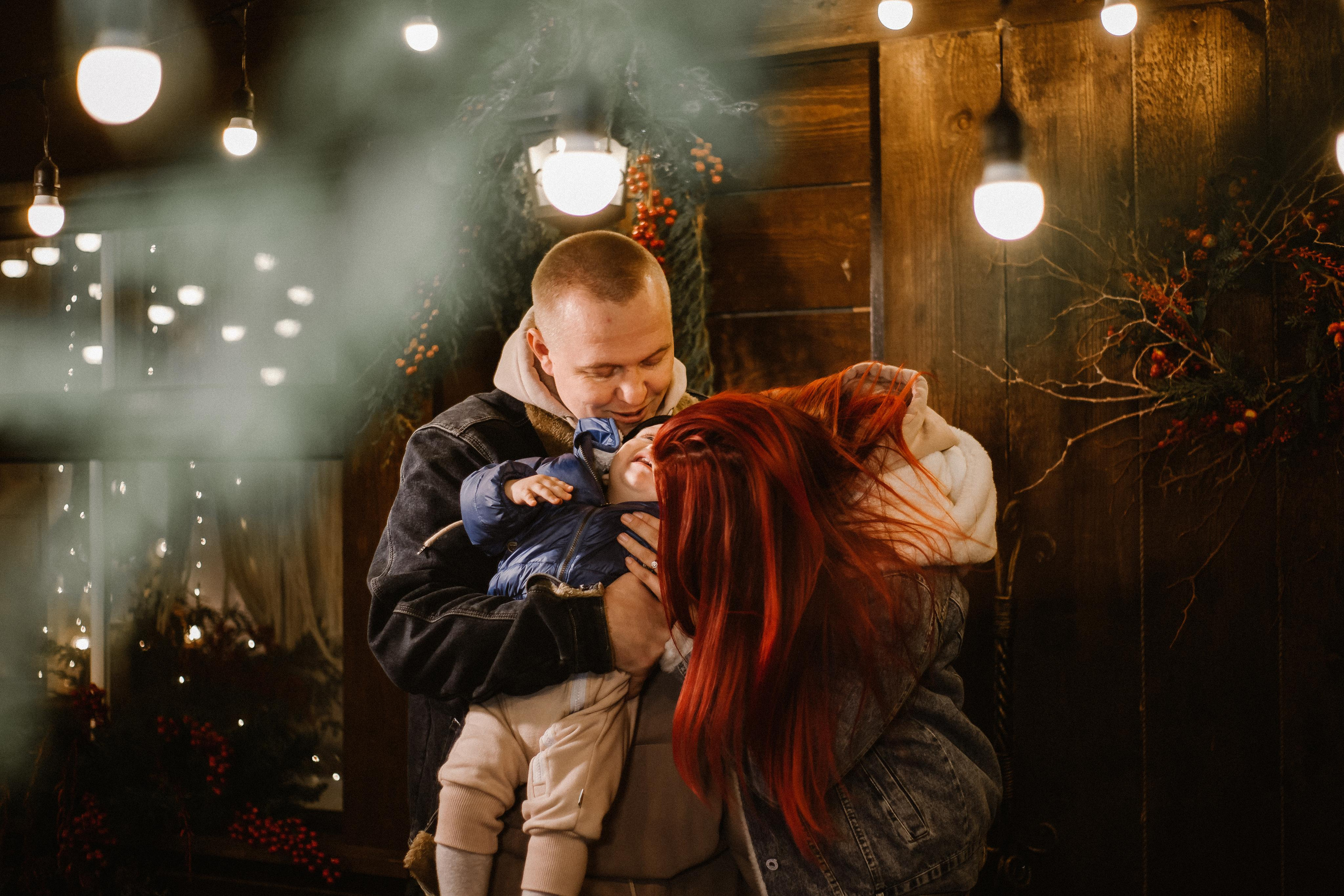 Новогодняя фотососессия. Шале. Свадебный и семейный фотограф в Армавире