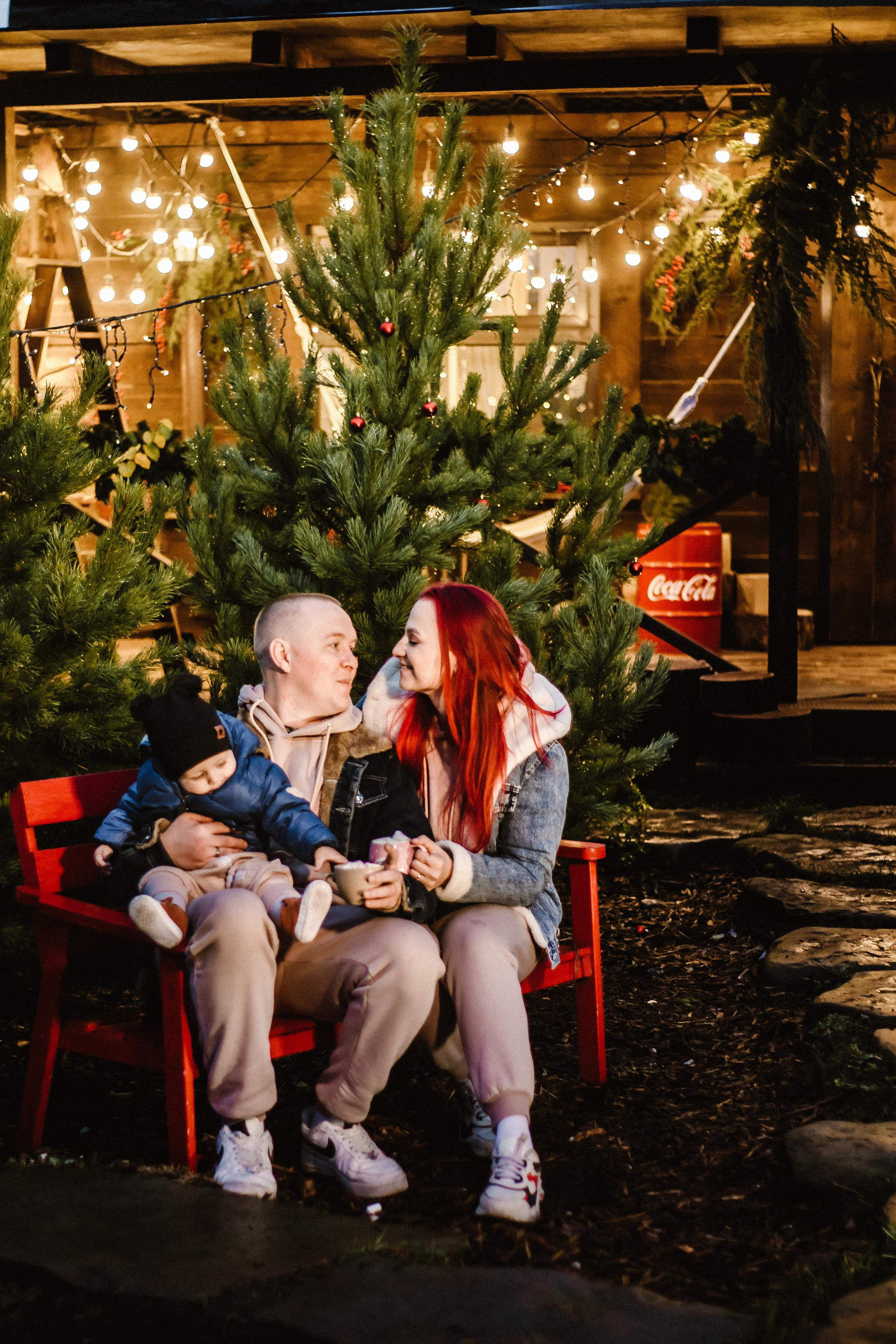 Новогодняя фотососессия. Шале. Свадебный и семейный фотограф в Армавире