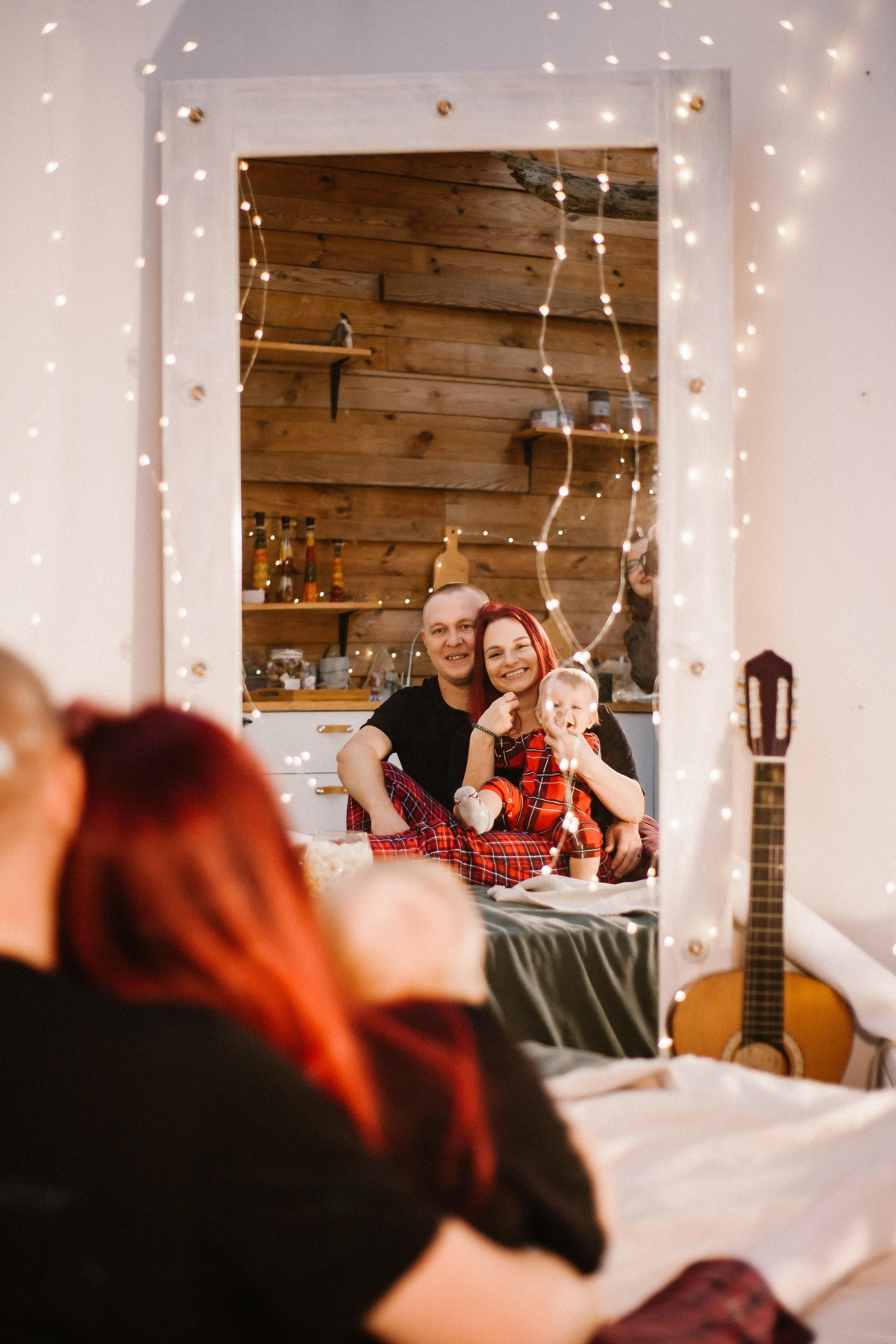 Новогодняя фотососессия. Шале. Свадебный и семейный фотограф в Армавире