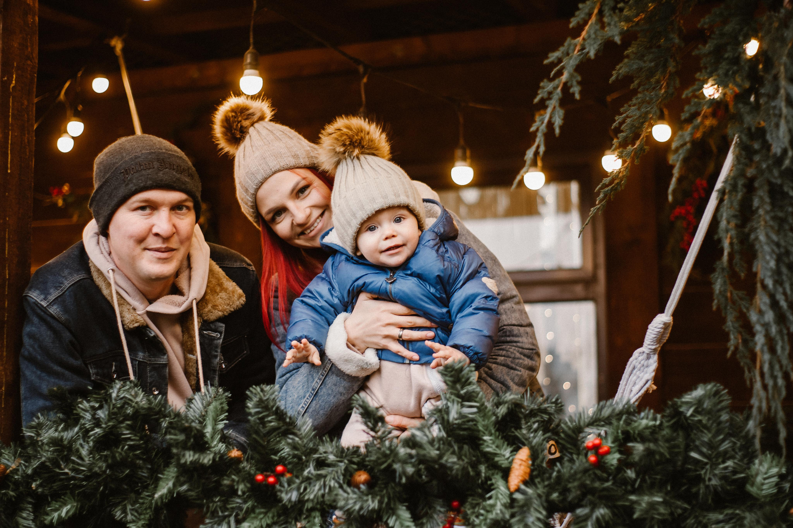 Новогодняя фотососессия. Шале. Свадебный и семейный фотограф в Армавире