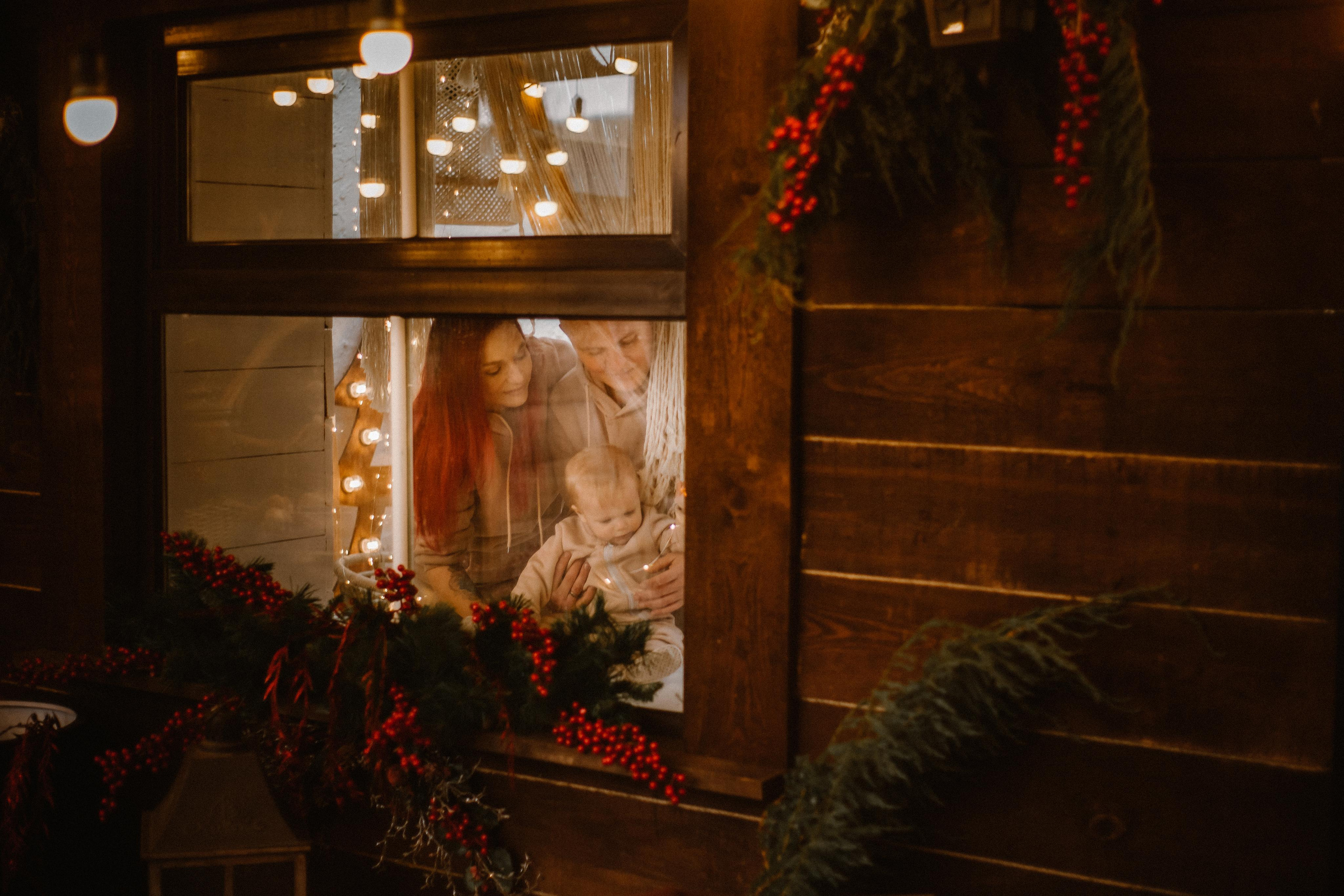 Новогодняя фотососессия. Шале. Свадебный и семейный фотограф в Армавире