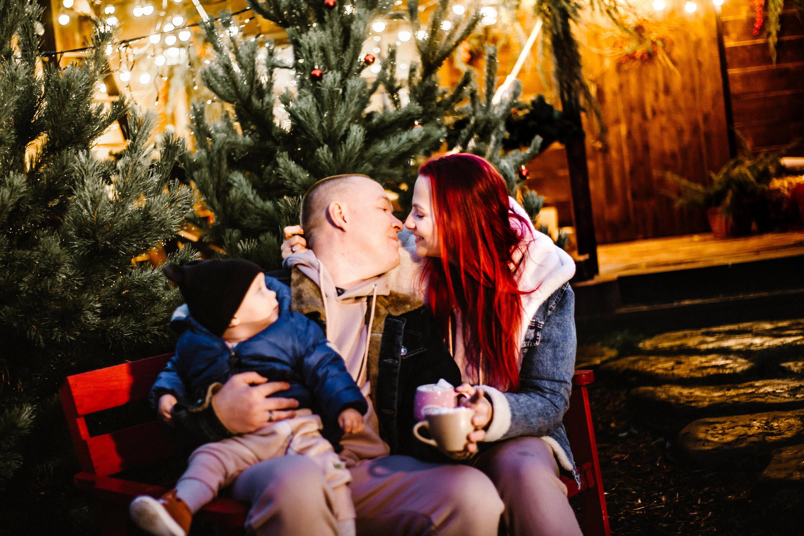 Новогодняя фотососессия. Шале. Свадебный и семейный фотограф в Армавире