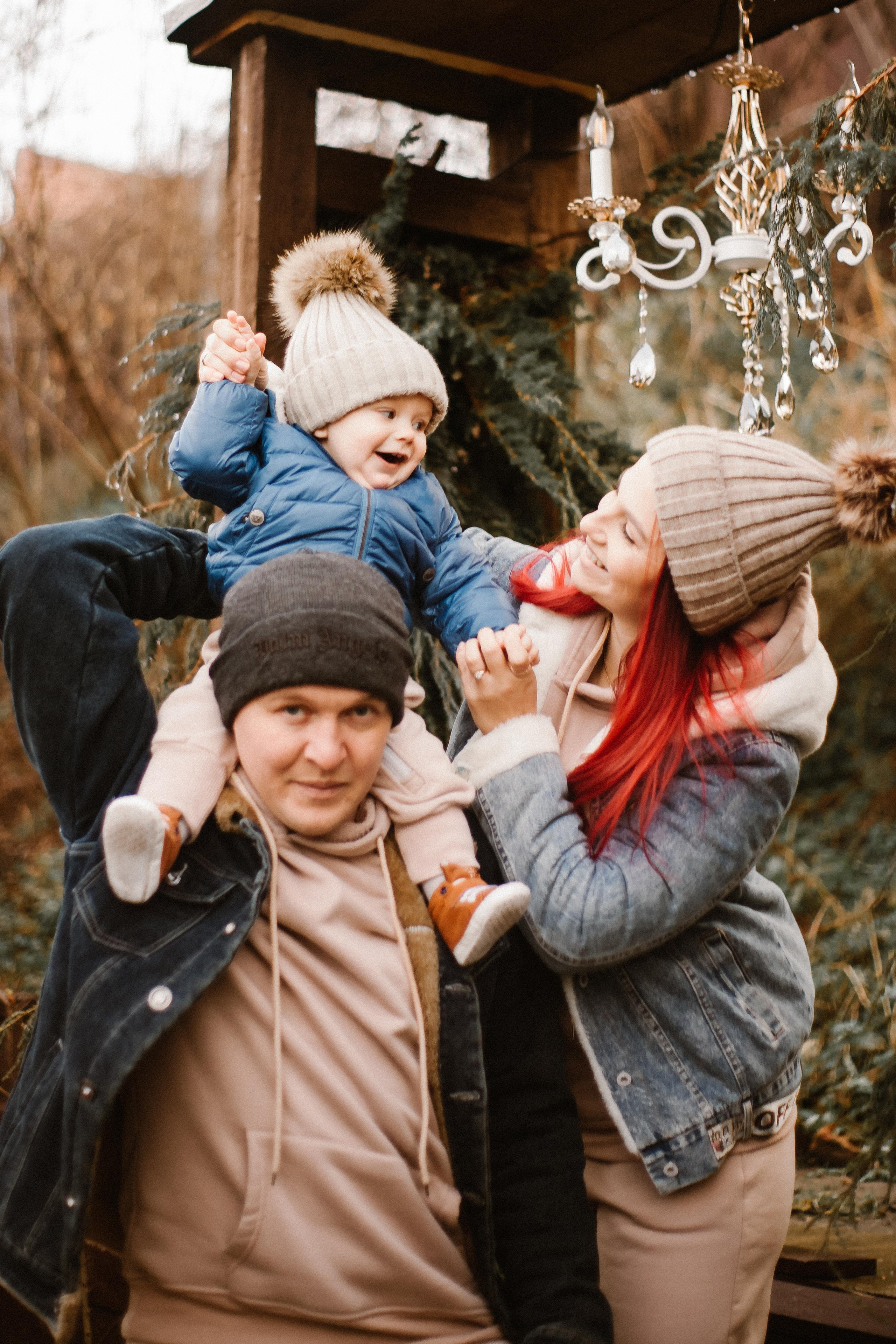 Новогодняя фотососессия. Шале. Свадебный и семейный фотограф в Армавире