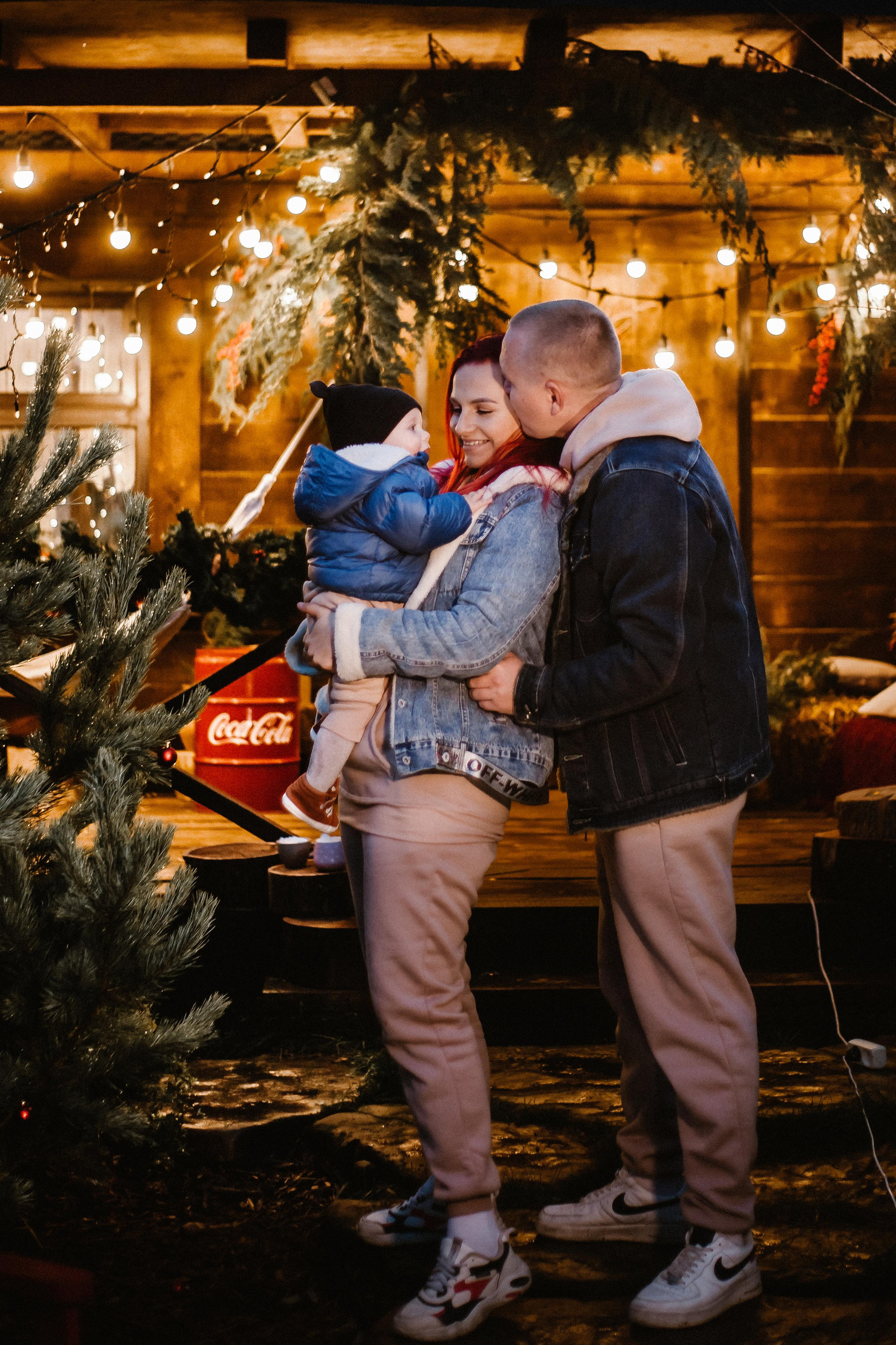 Новогодняя фотососессия. Шале. Свадебный и семейный фотограф в Армавире