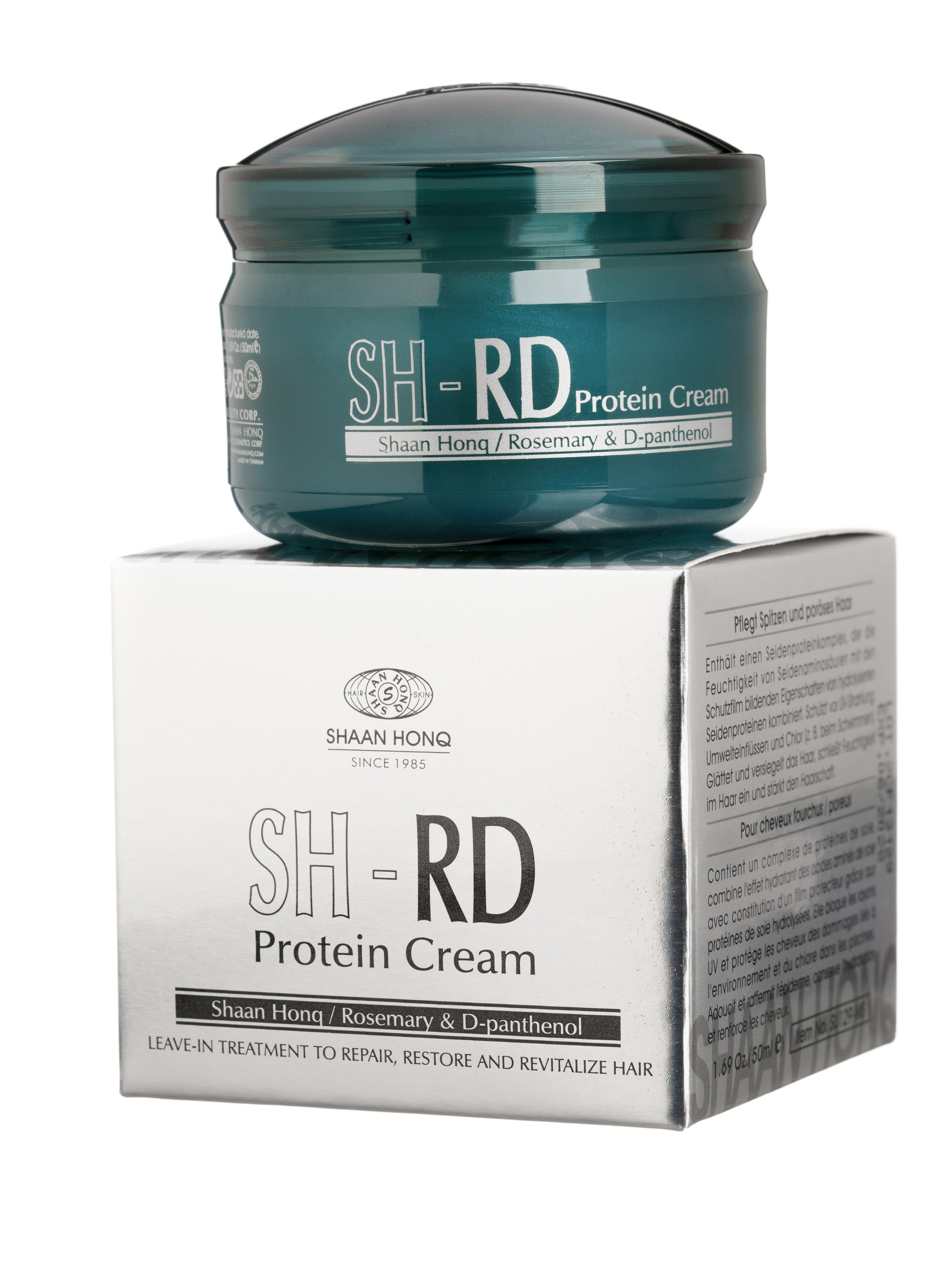 Крем-протеин для волос SH-RD Protein Cream — предметная съёмка с упаковкой для официального дистрибьютора корейской косметики Esthetics Point