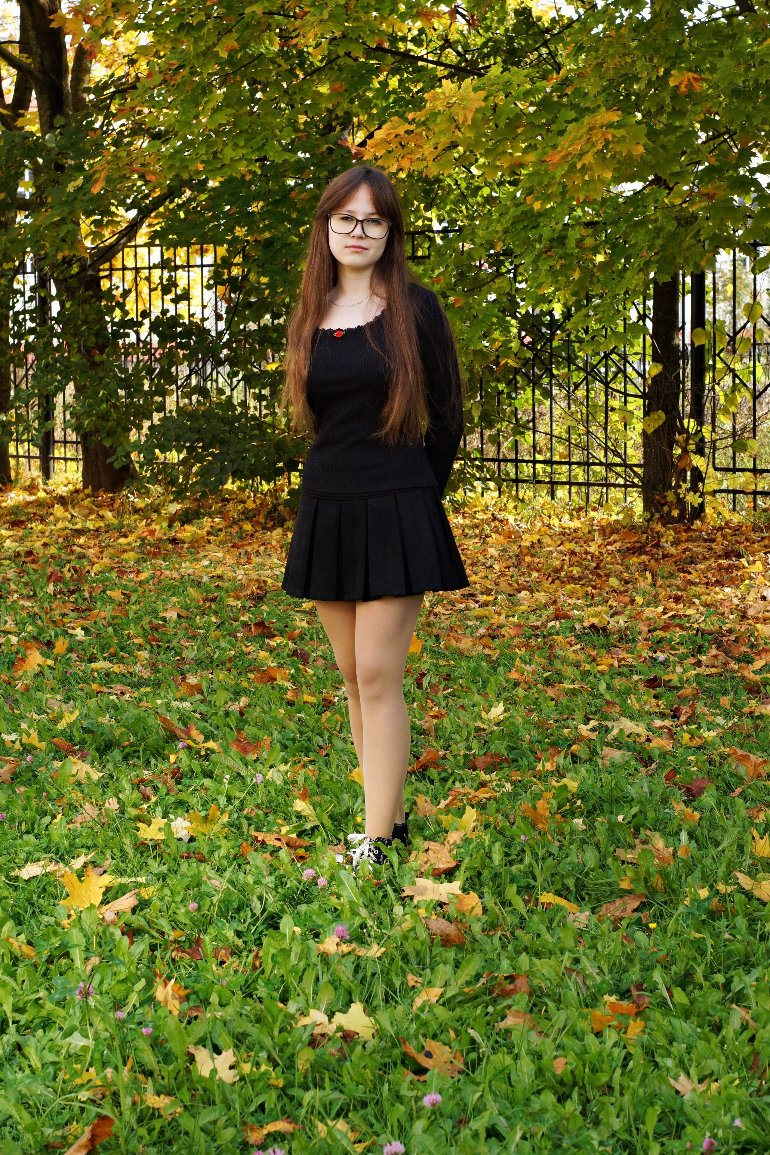 Осенняя фотосессия в школе г. Йошкар-Ола