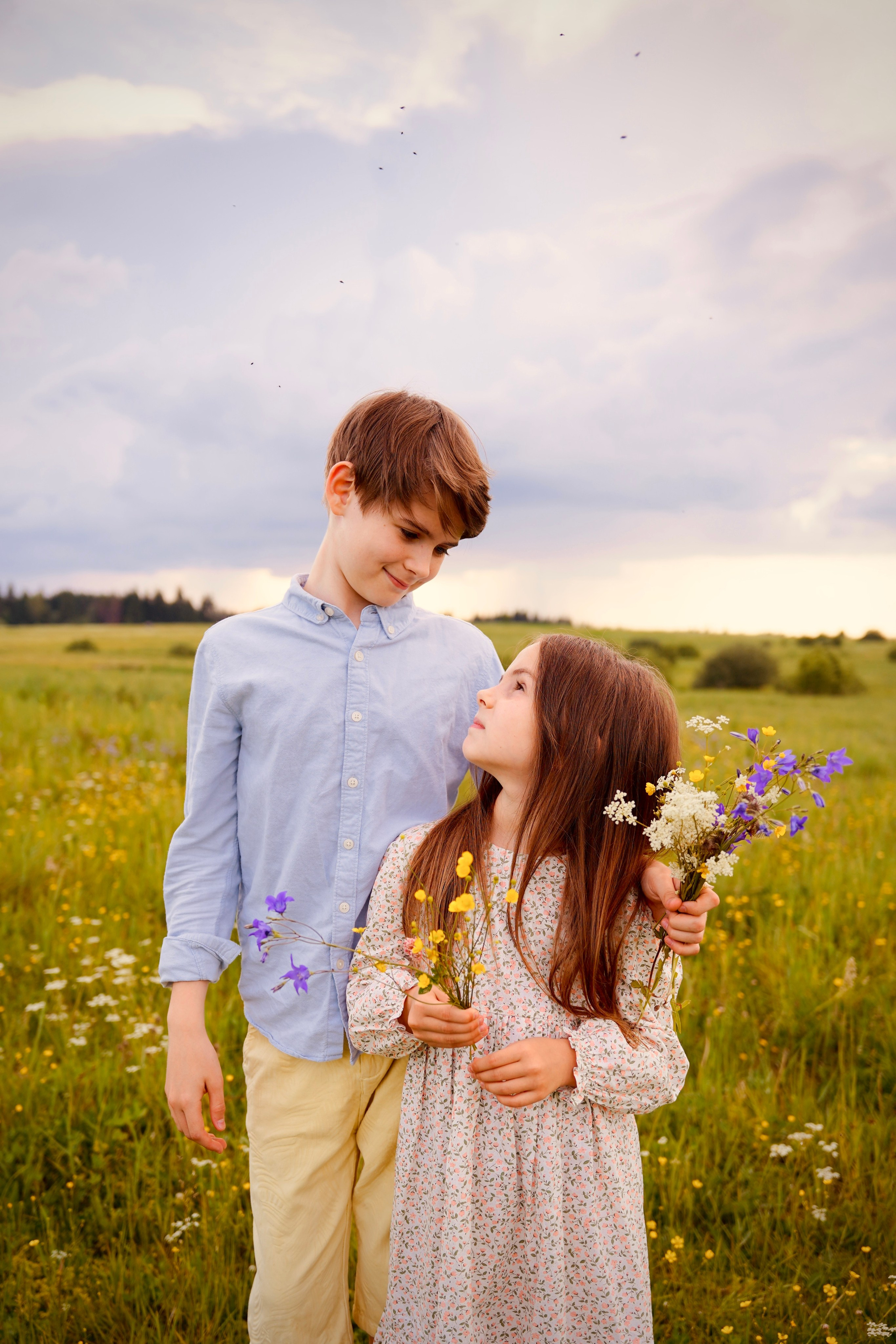 Лето в поле. Семейный и детский фотограф Александра Гвоздикова