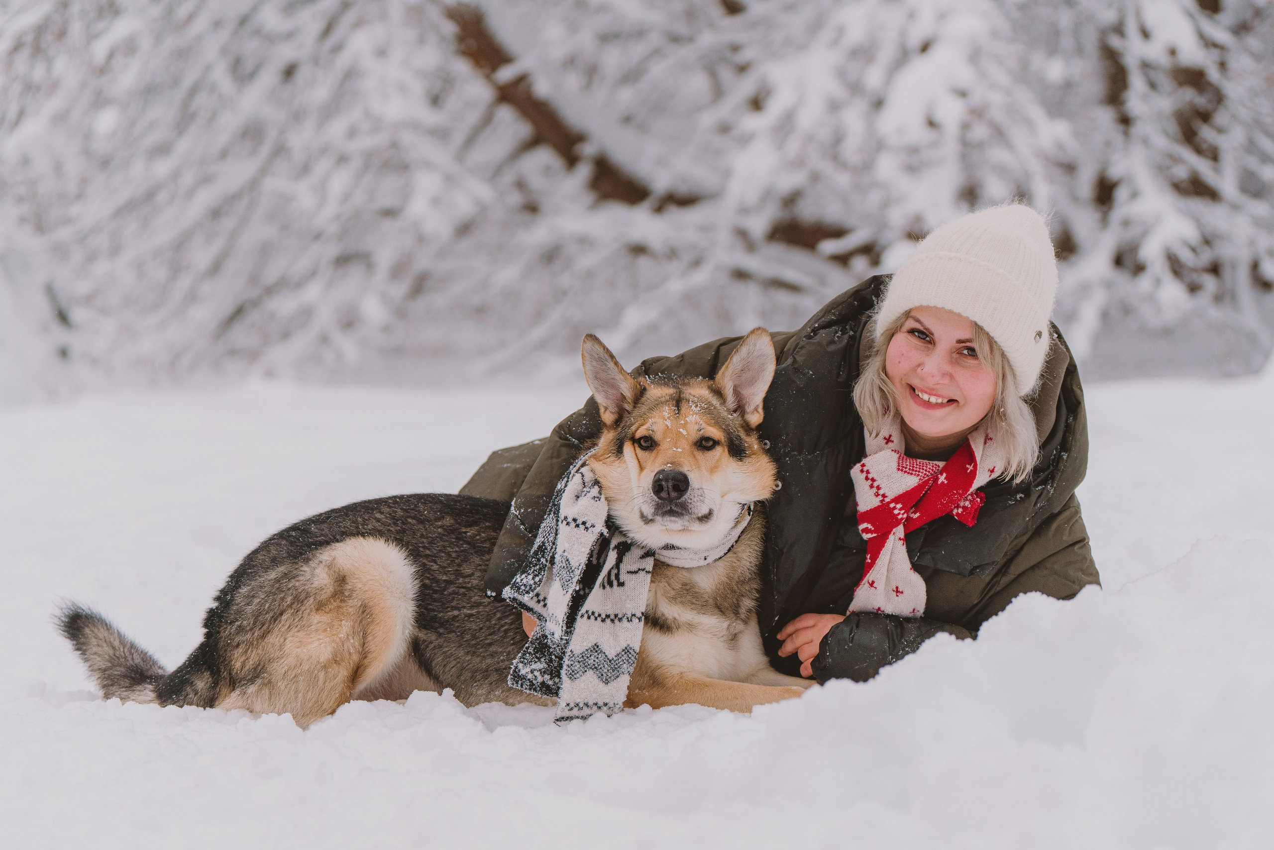 Фотосессия с питомцами на природе. Фотограф анималист в Спб недорого Олеся Майорова