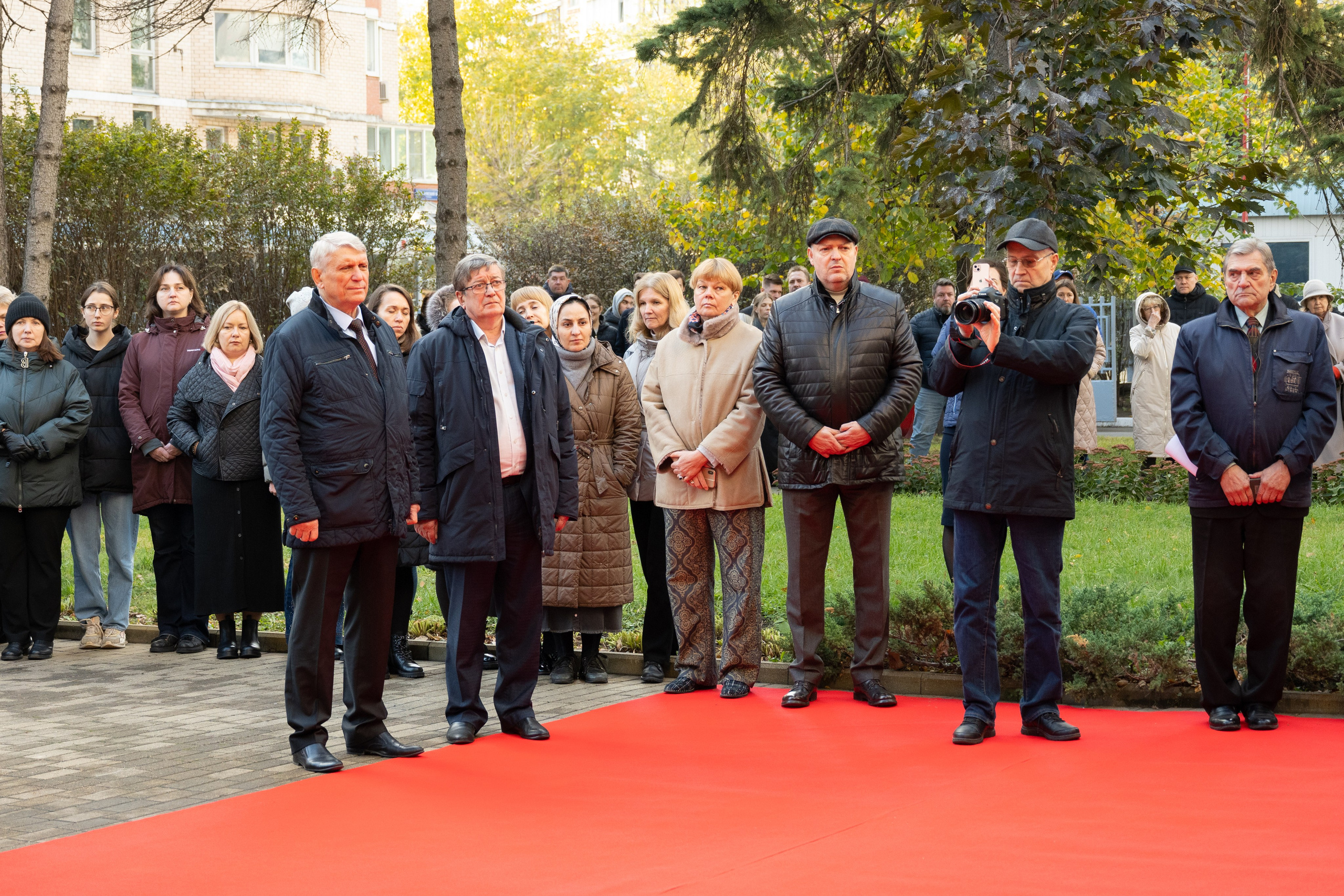 Открытие мемориала. Фотограф и видеограф в Москве Анна Матюхина