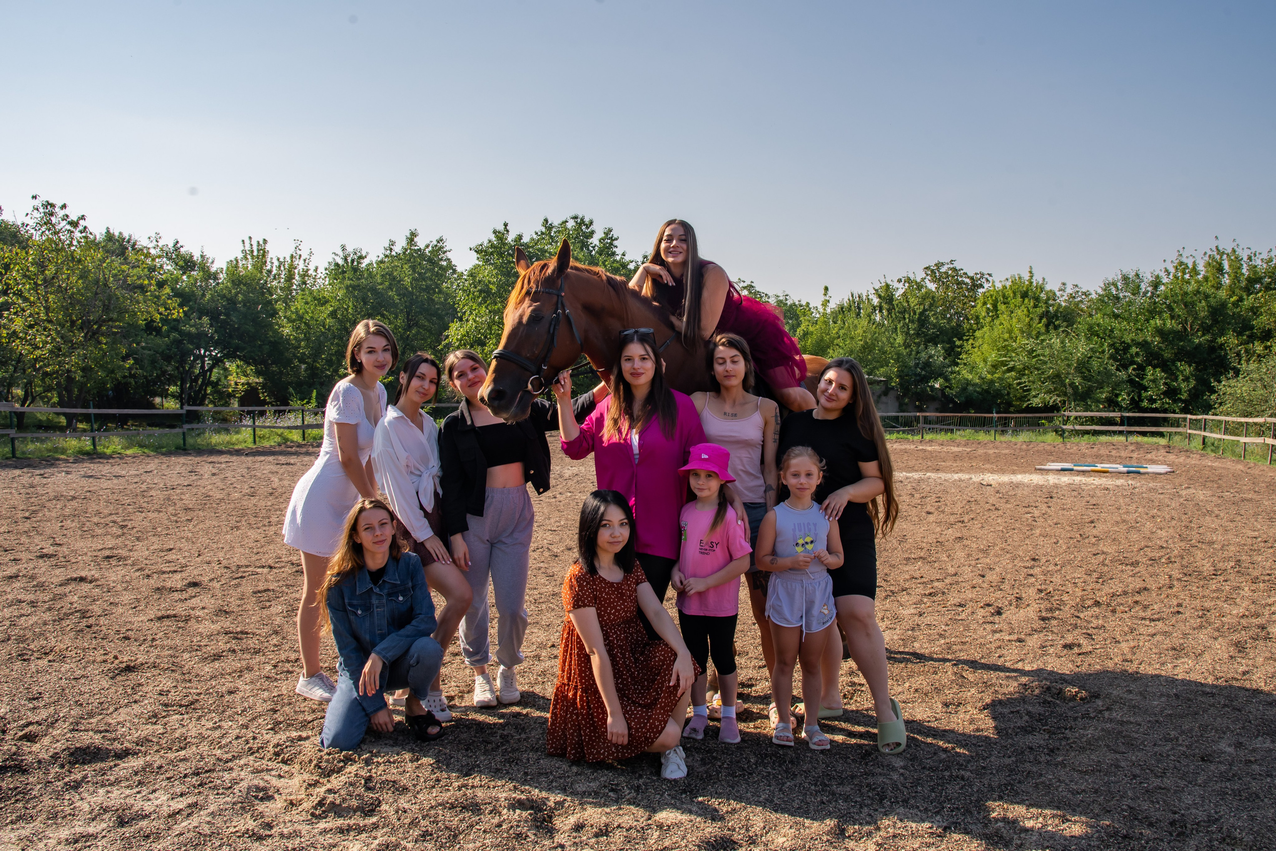 Конная прогулка. Фотограф Галина Нестерова