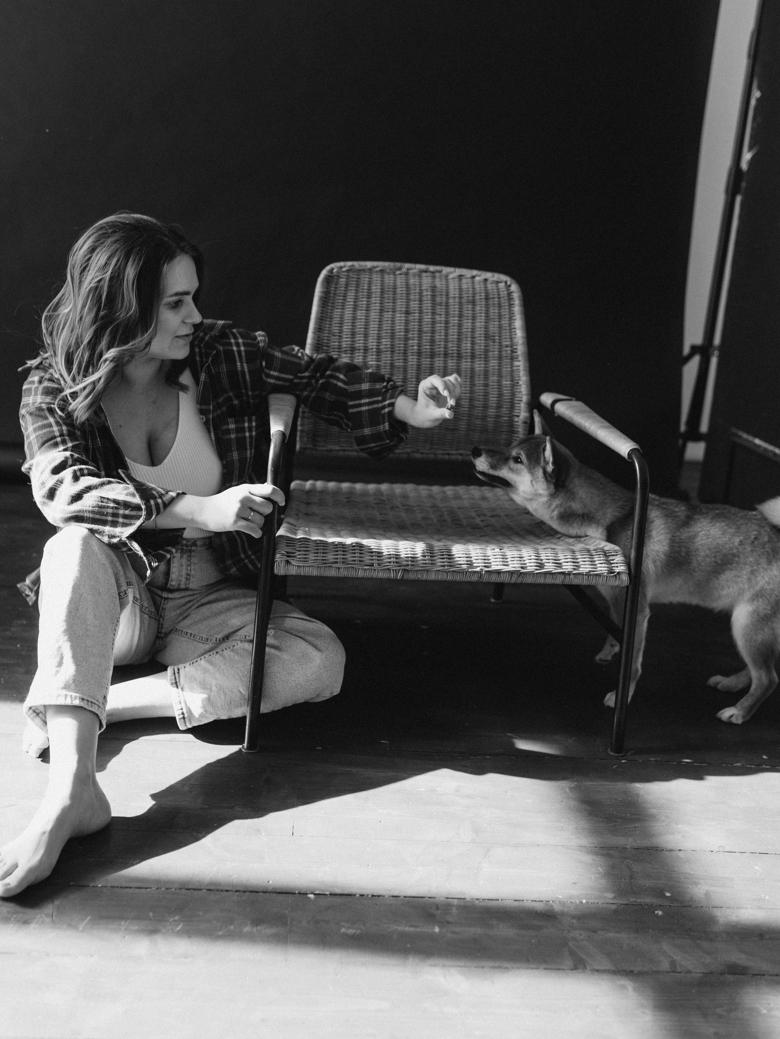 Мика и Настя. Фотограф-анималист в Москве Кириллова Татьяна