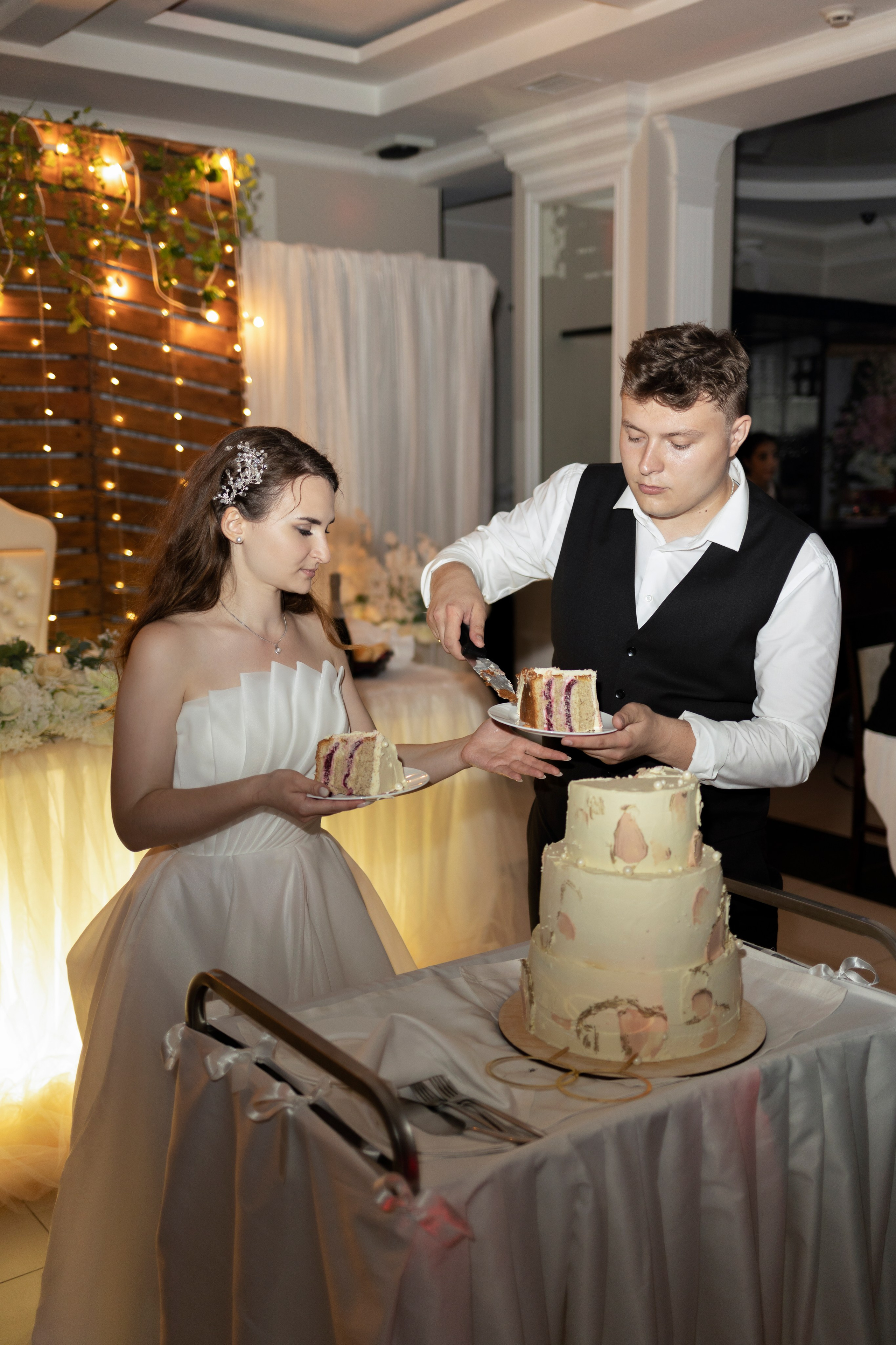 Репортаж свадебного вечера. Свадебный фотограф Александра Попова