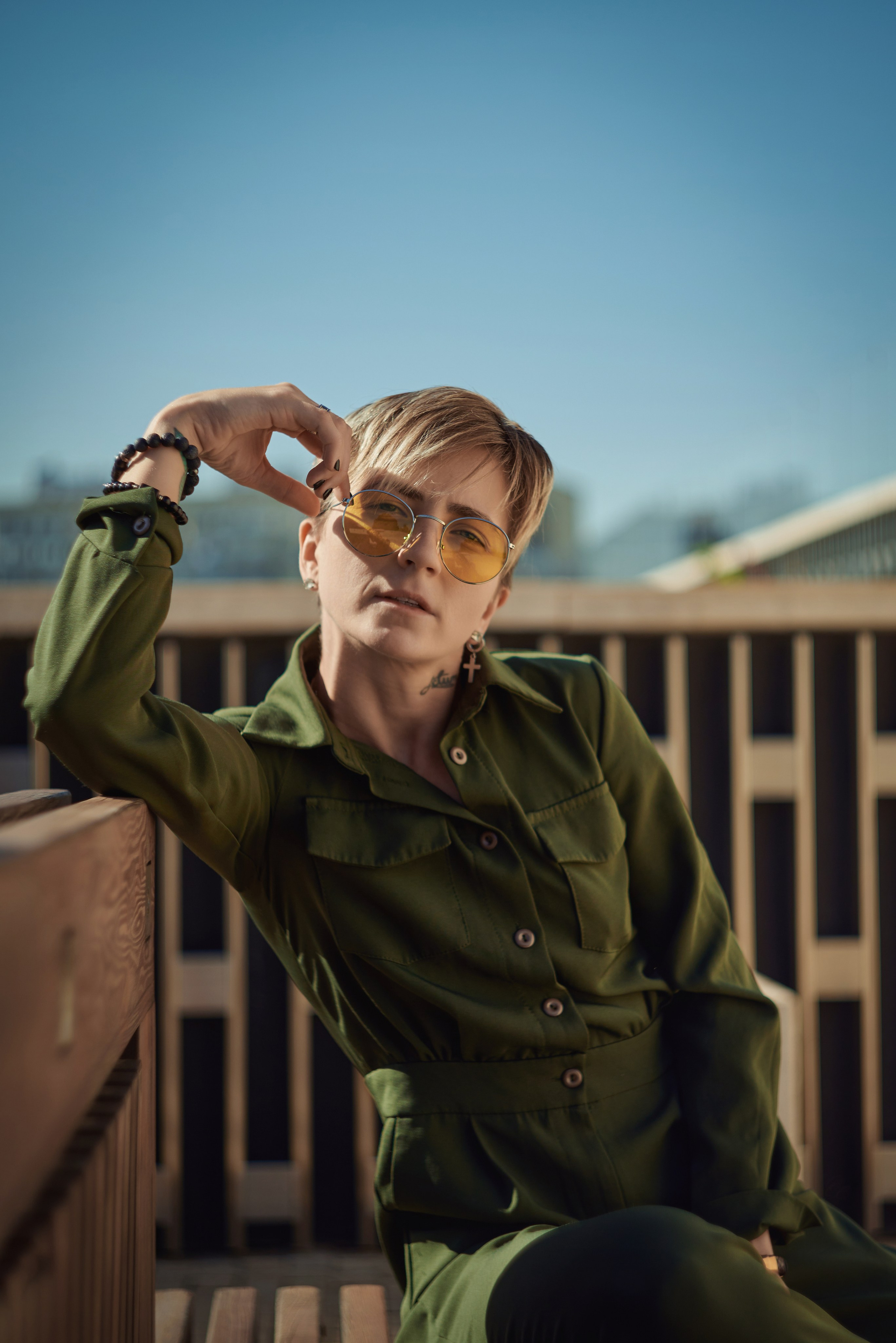 Индивидуальная уличная фотосессия с Оксаной. Бизнес, мужской фотограф в Краснодаре | Аксёнов Алексей Владимирович