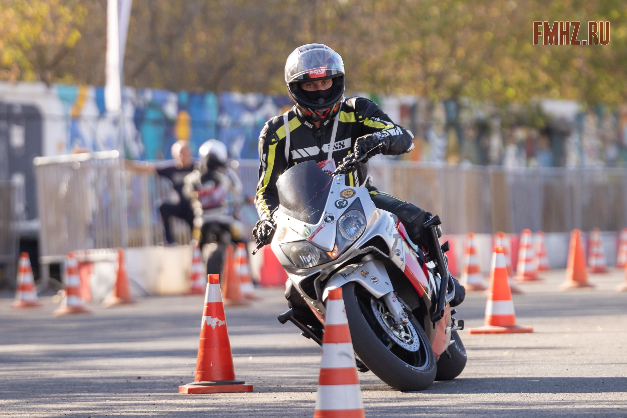 Соревнования по мотоджимхане на площадке Мосгортранс 15.09.2024. Фотограф Владимир Охрименко