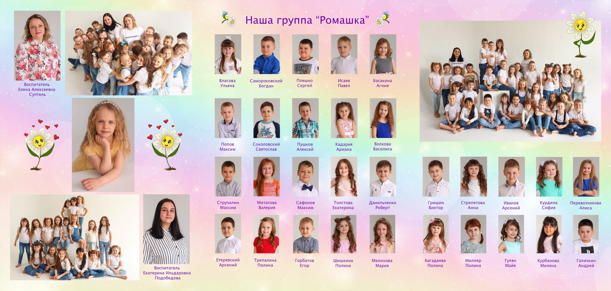 Детский сад Ромашка Трюмо. Семейный фотограф в Волгограде Надежда Головко