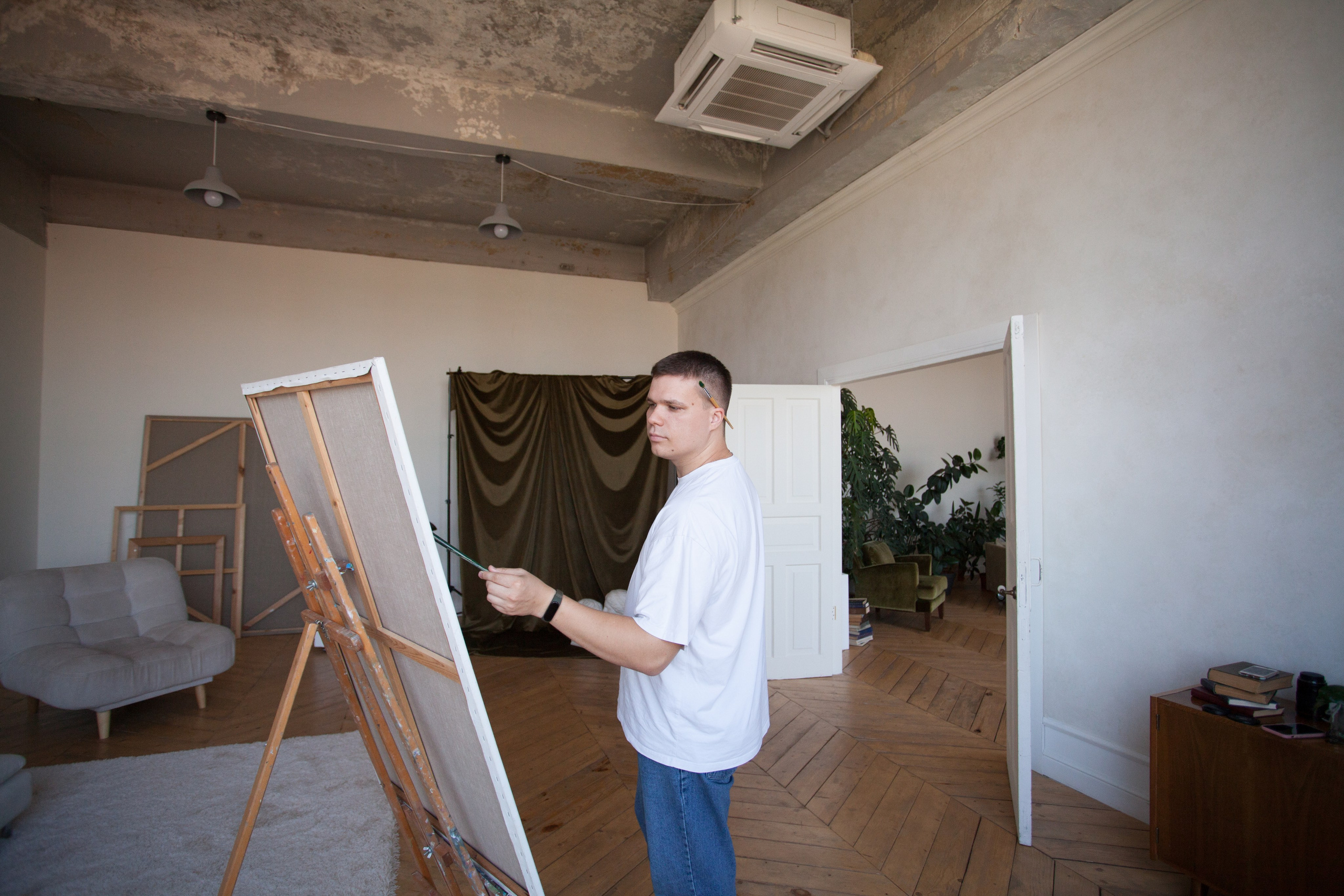 Женя и Кристина минимализм. Семейный и детский фотограф в Краснодаре Брусилова Марина