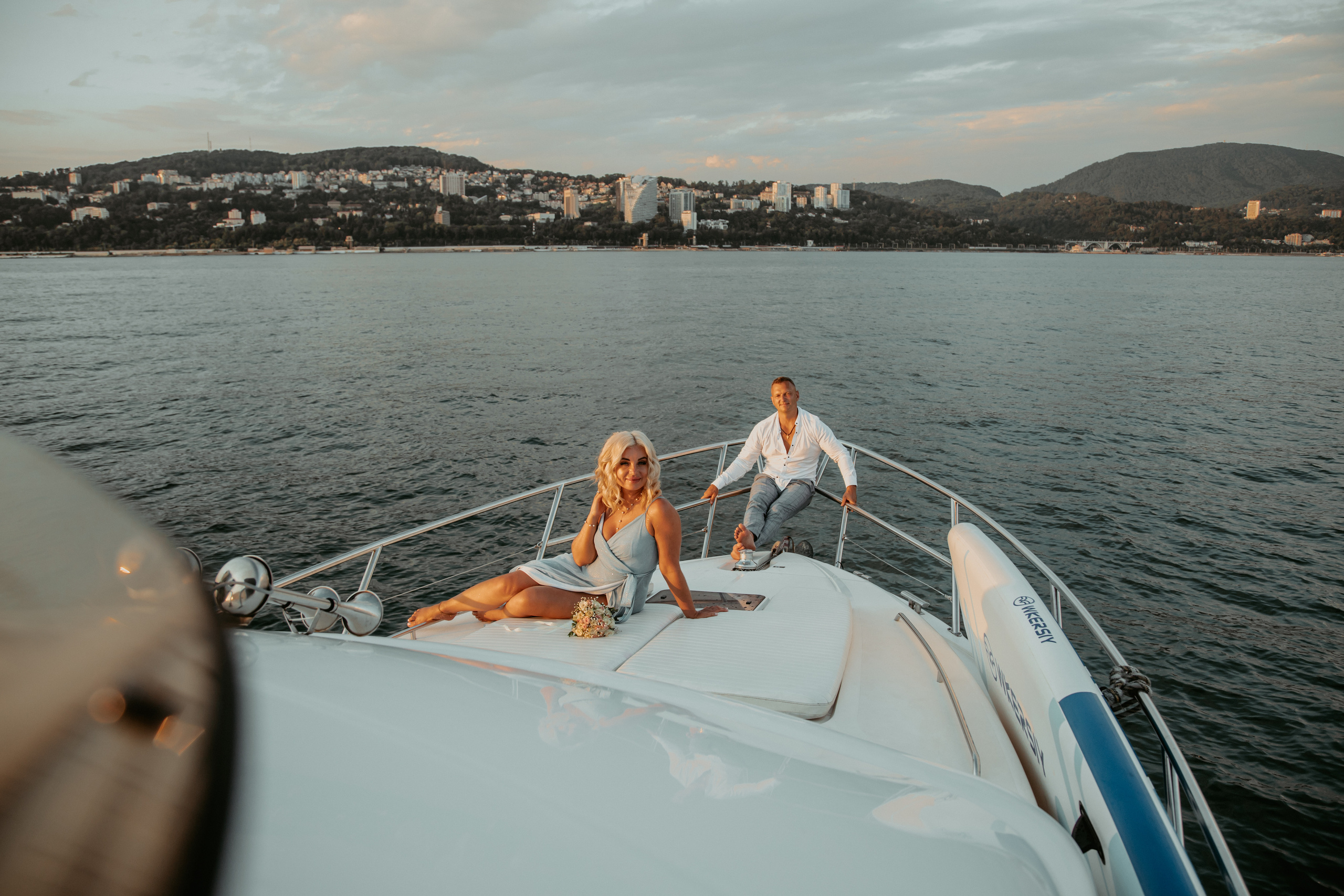 Романтическая прогулка на яхте в день Росписи <3<3. Фотограф Сочи, Адлер, Красная Поляна — Вероника Радченко