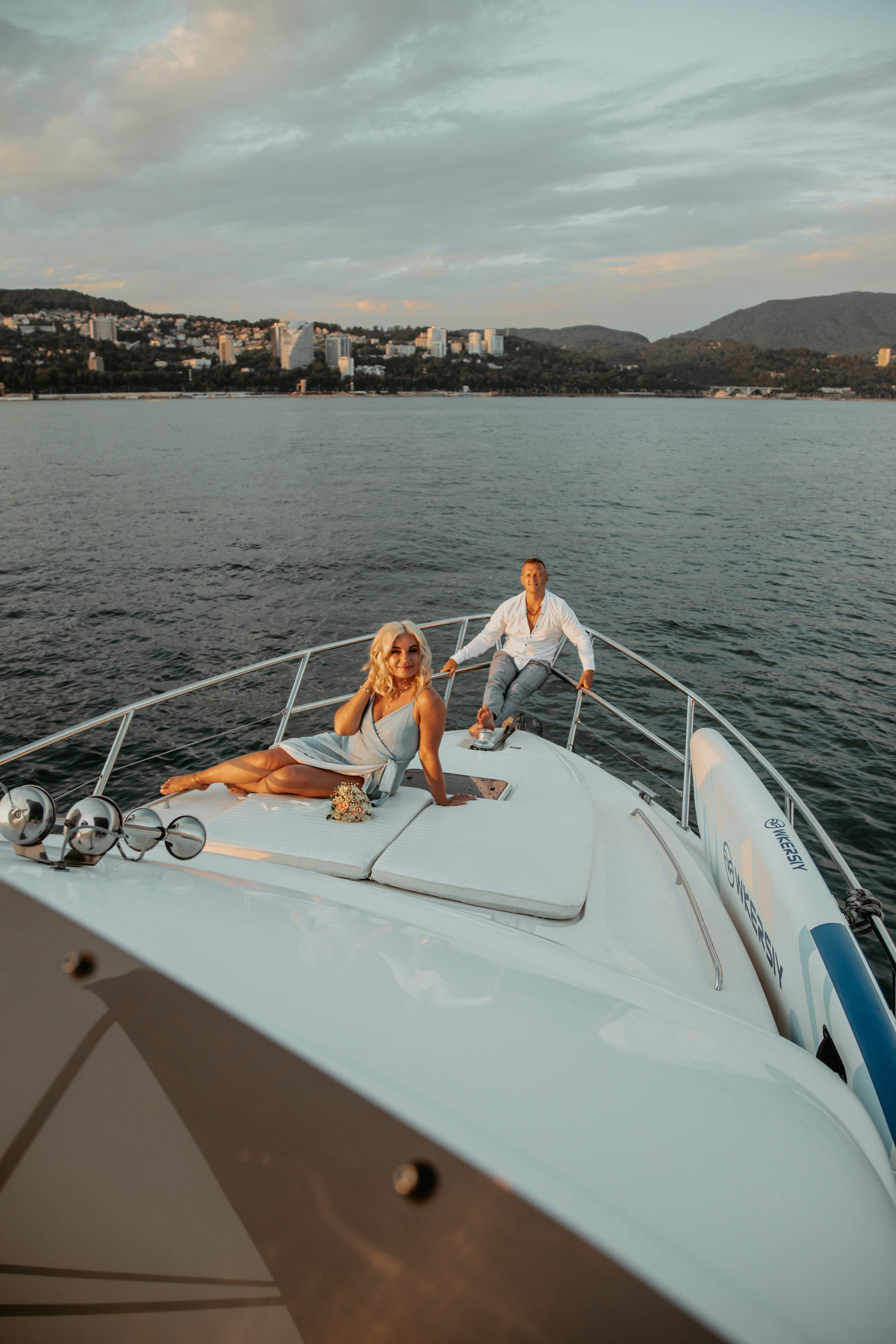 Романтическая прогулка на яхте в день Росписи <3<3. Фотограф Сочи, Адлер, Красная Поляна — Вероника Радченко