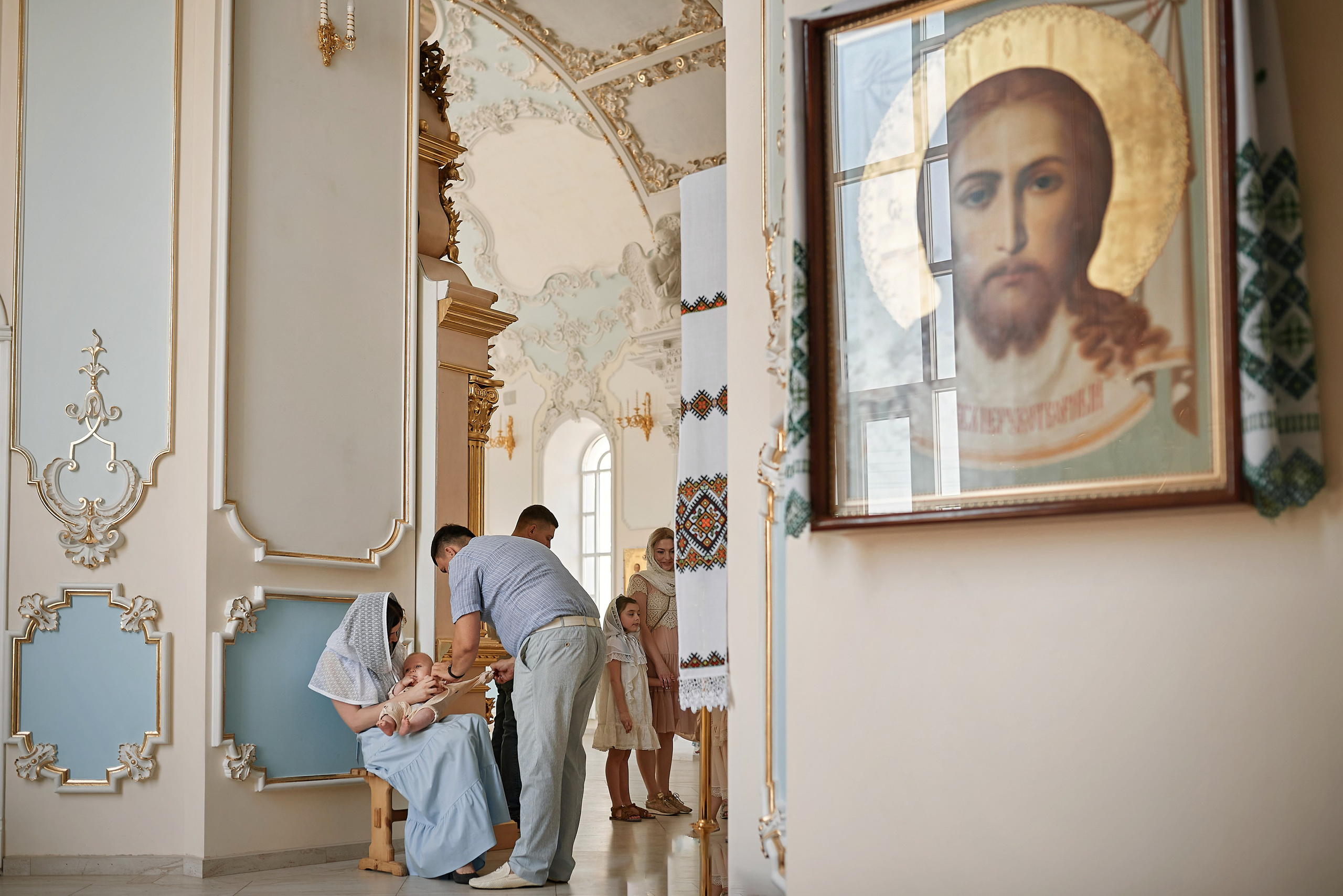 Крещение Александра Храм Святой Троицы г. Батайск. Семейный фотограф в Ростове-на-Дону Татьяна Литвинова