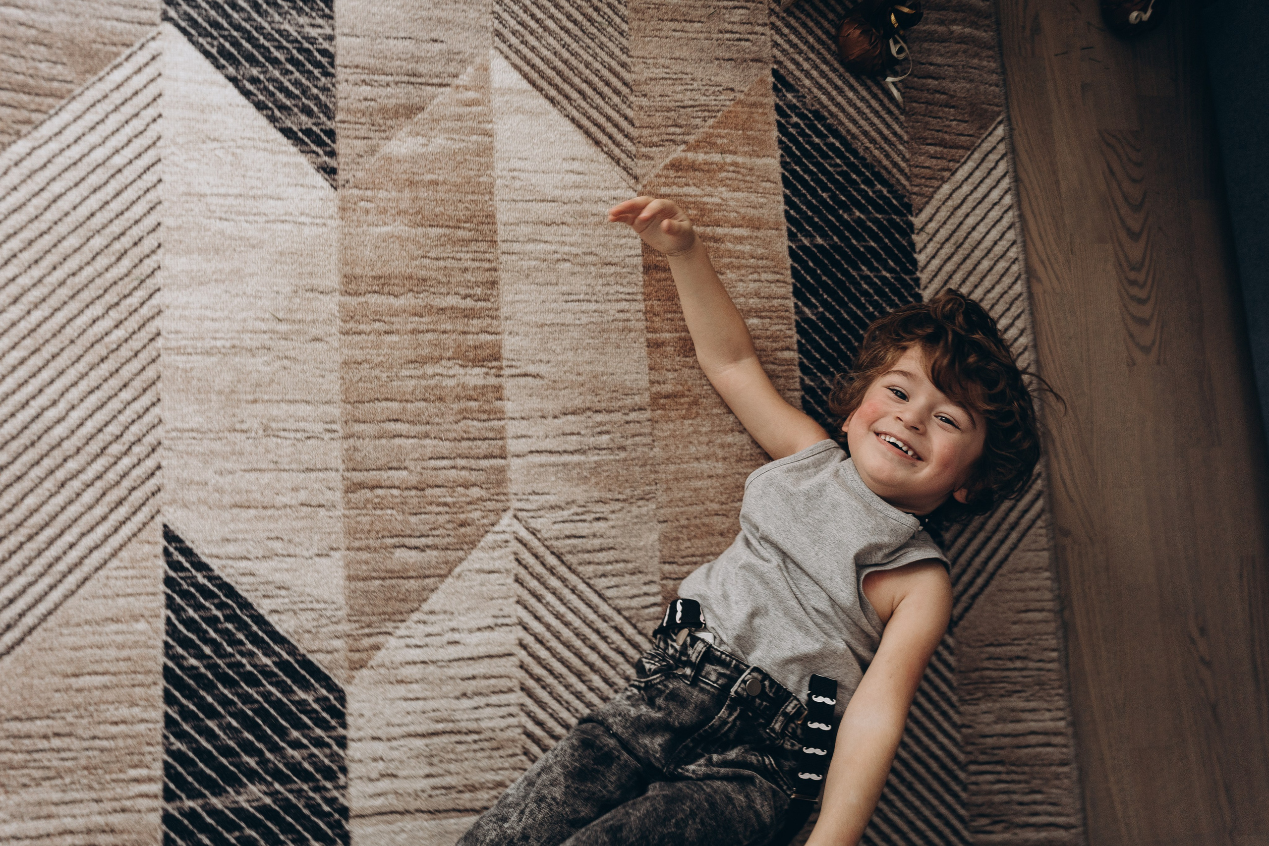 Лёве три годика. Семейный и домашний фотограф в Уфе Ирина Гарасюта