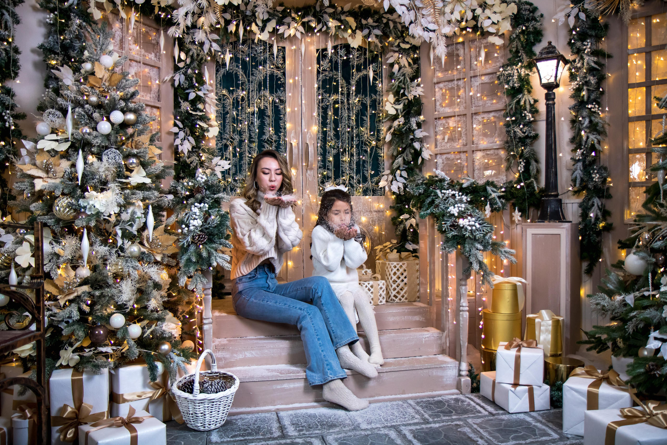 Новогодняя фотосессия в К2. Семейный и детский фотограф в Хабаровске Алевтина Проскурякова