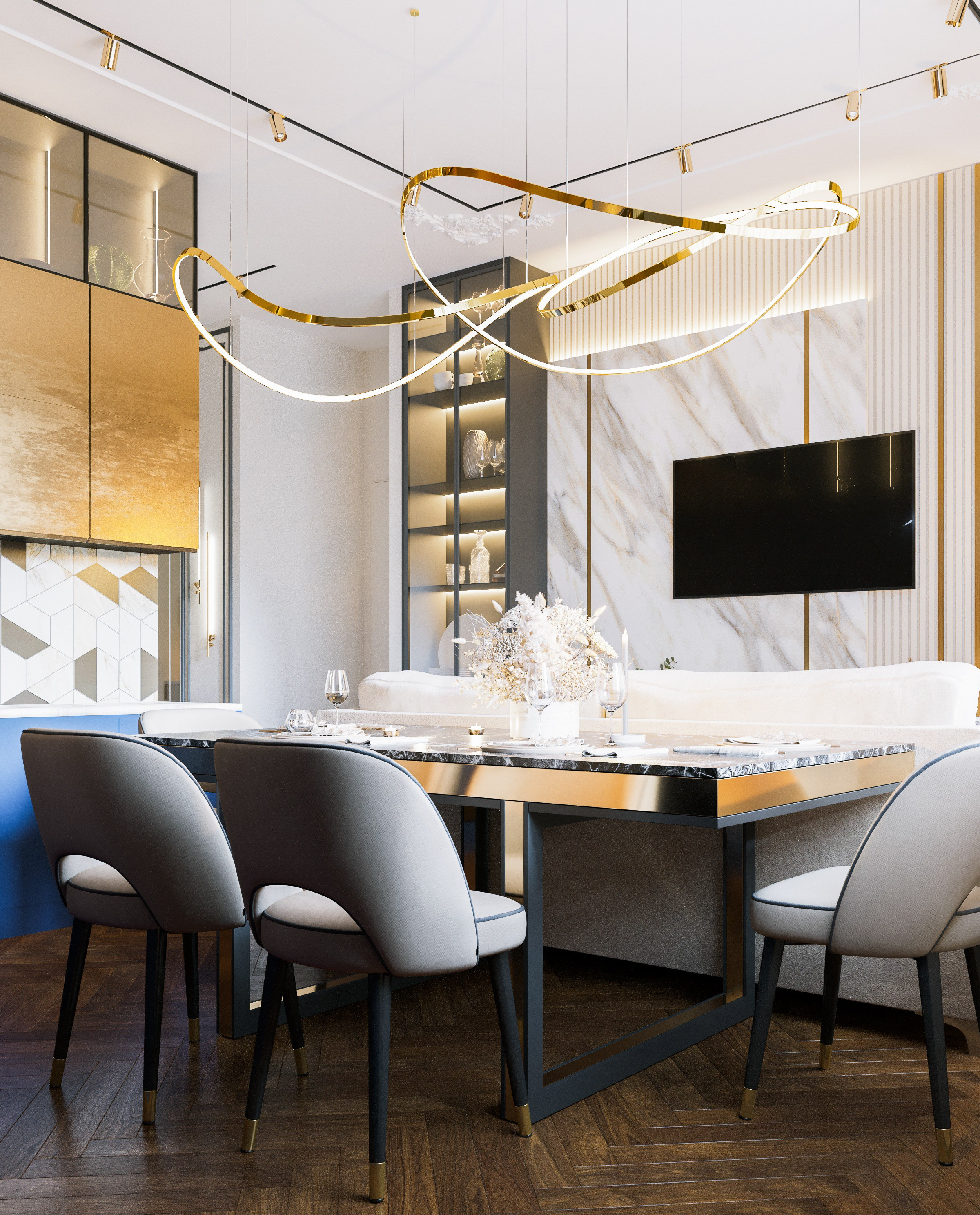 ПЕРТРОВСКИЙ ПАРК. Дизайн-бюро GOHOUSE в Москве