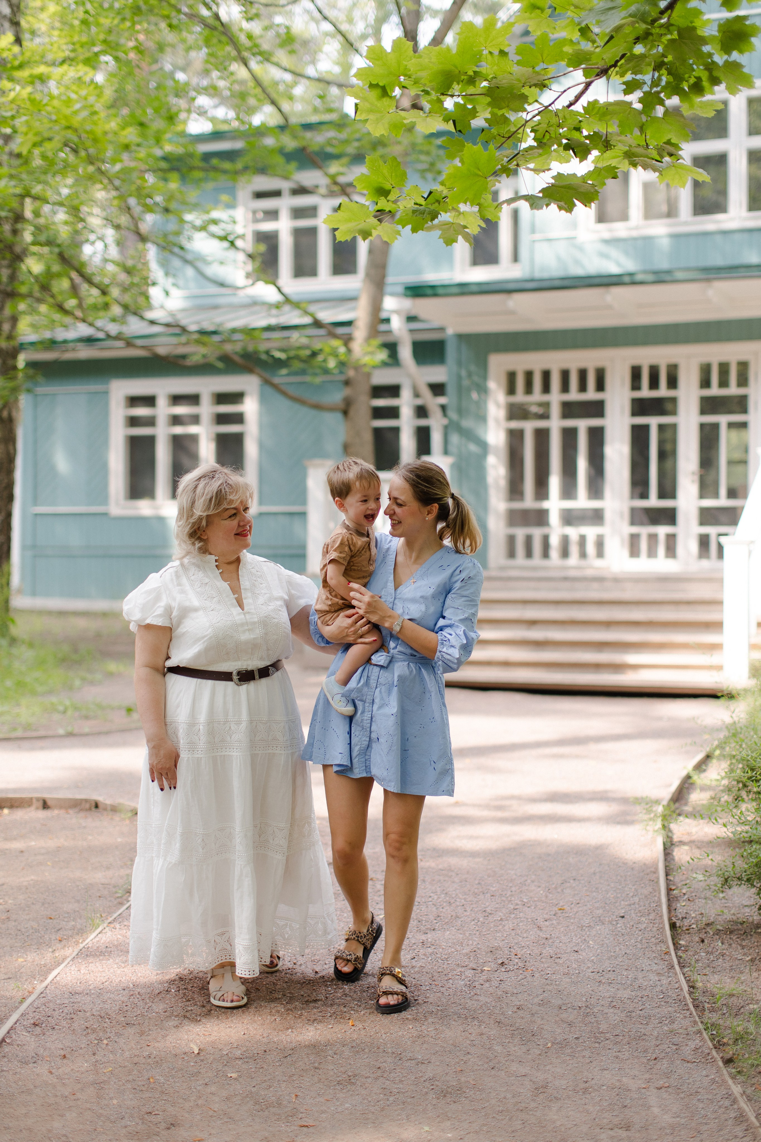 Прогулка в парке. Семейный и детский фотограф в Москве Кузьмина Мария