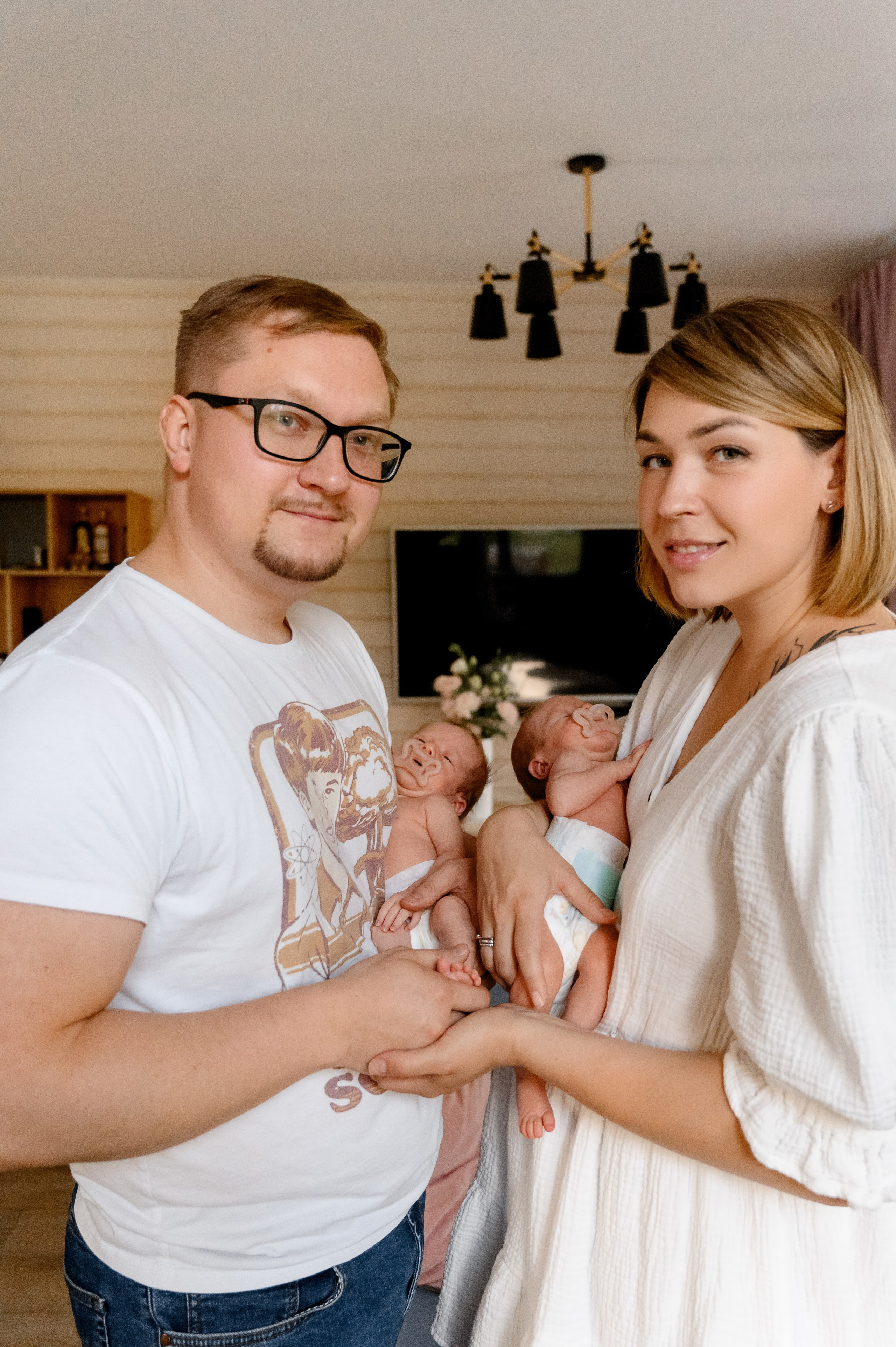 5 детей (близнецы) Дача. Фотограф на роды СПБ Юлия Герасимова