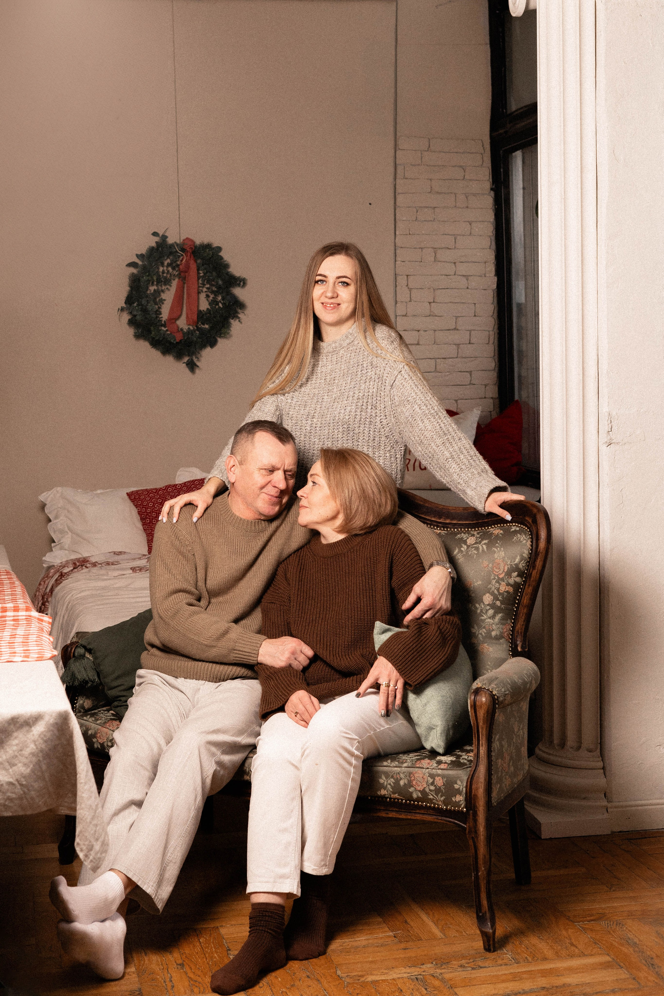 Рождественская семейная история. Свадебный и портретный фотограф Соломко Диана