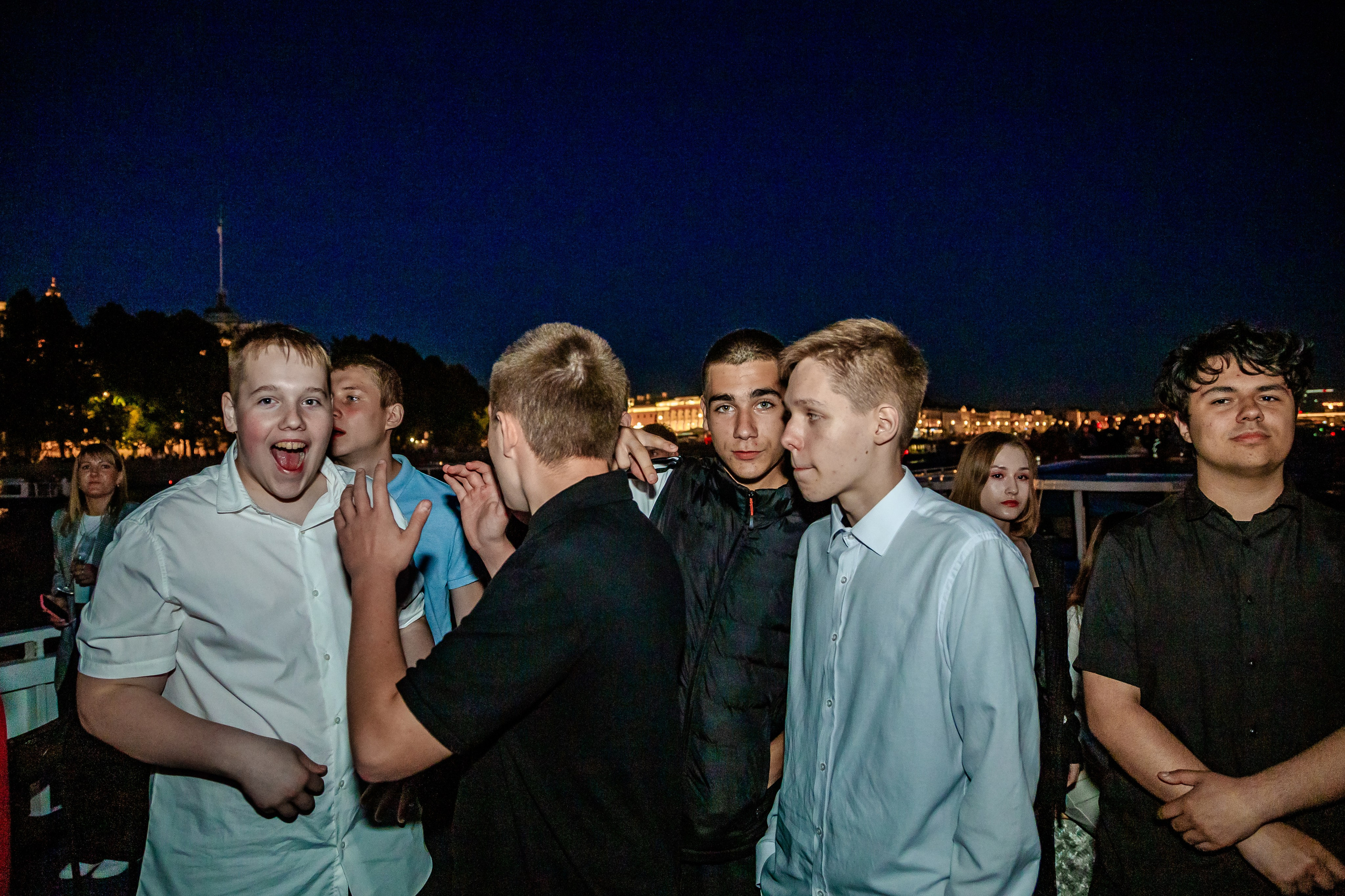 Выпускной на теплоходе. Фотограф в Санкт-Петербурге Чумаков Семен