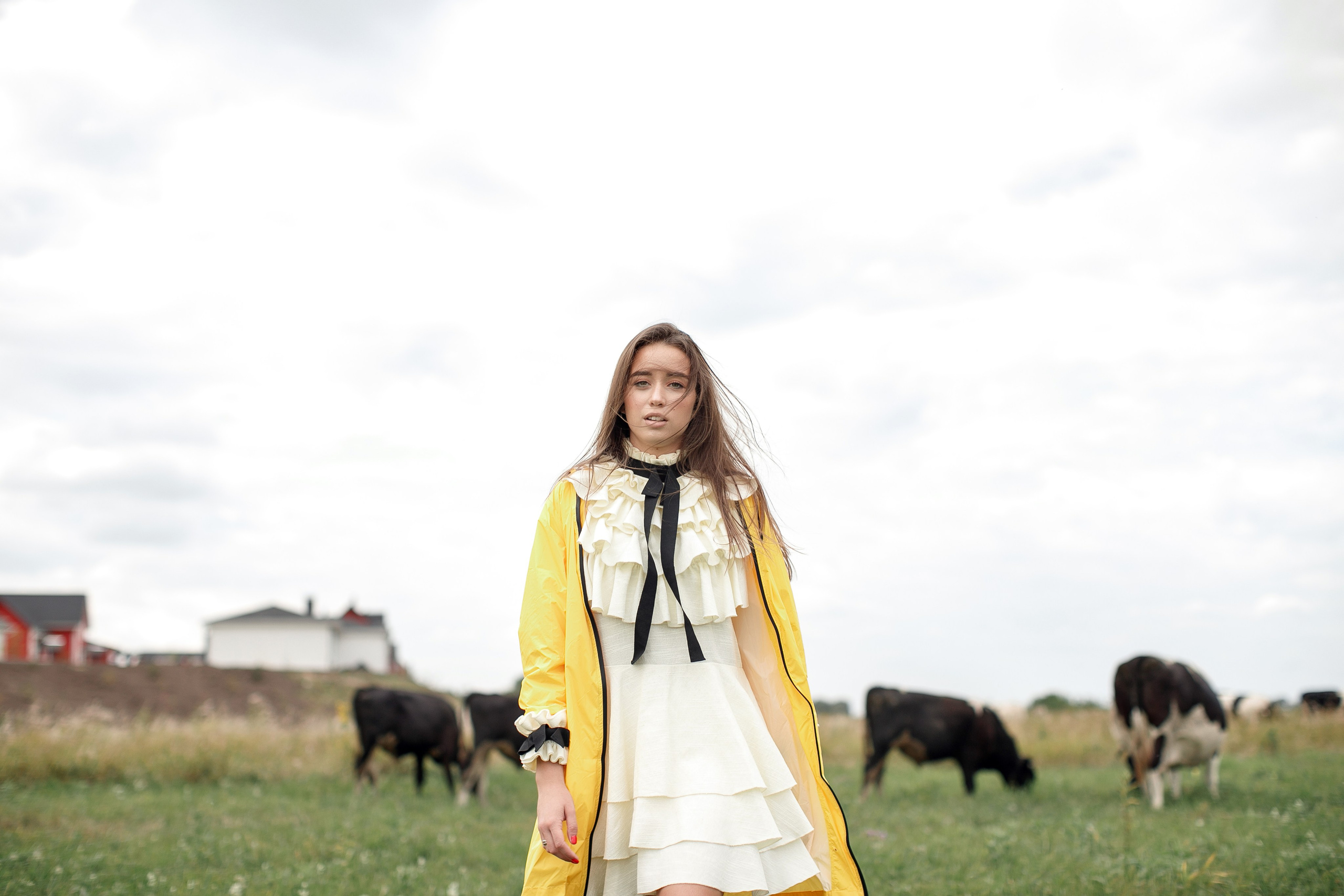 Фотосессия Полины у маяка. Свадебный фотограф Москва