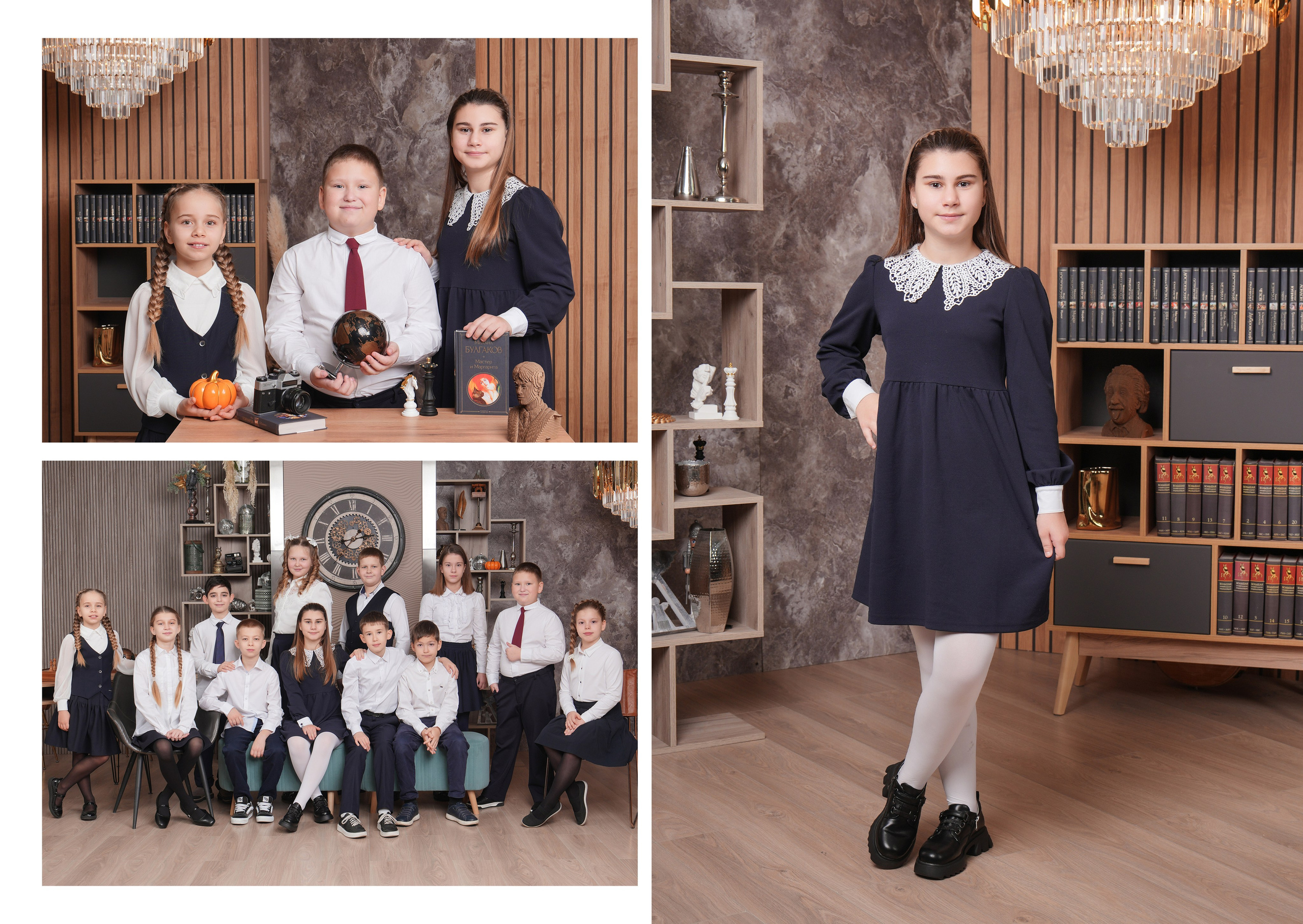 ШКОЛА 100 4 Е. Красивый выпускной альбом в Краснодаре