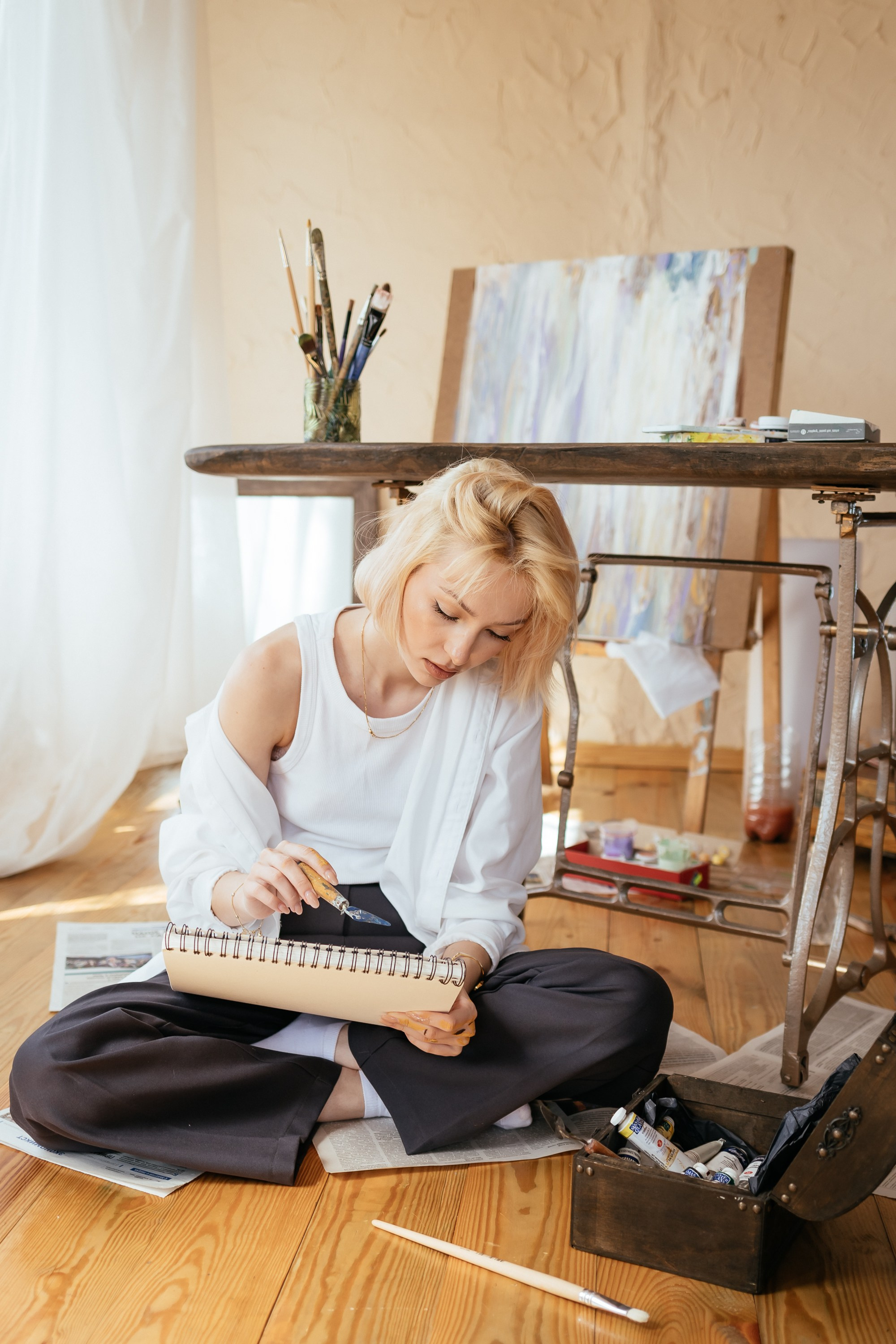 Художница. Семейный фотограф в Минске Приболовец Светлана