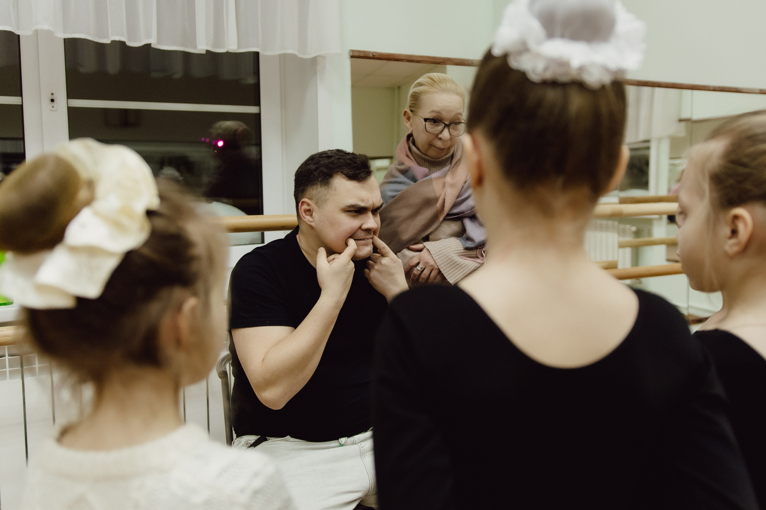 Мастер-класс от Дмитрия Бажукова для шоу-балет ГРАНД. Фотограф в Кирове и Кирово-Чепецке Валерия Шиляева