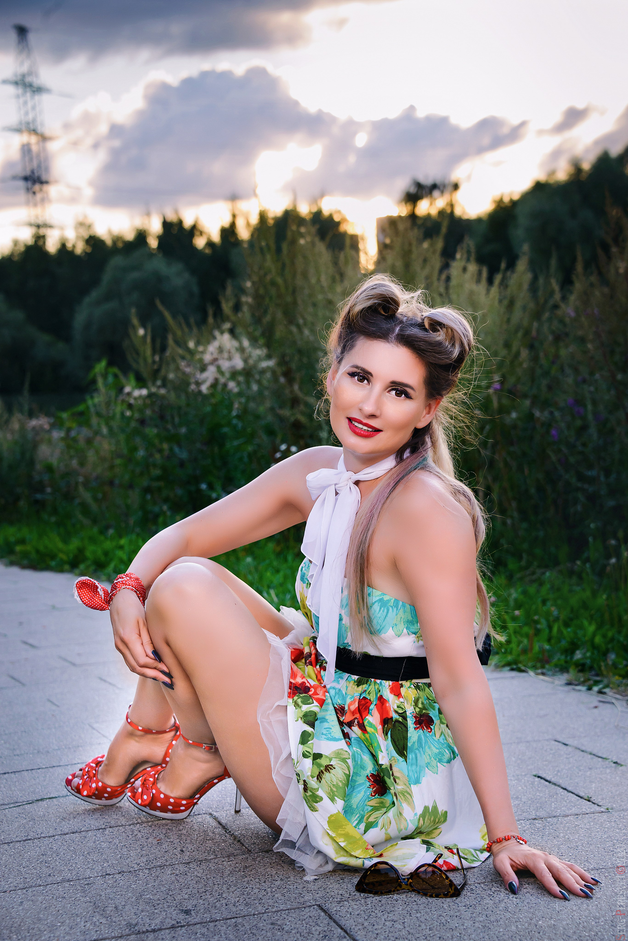 Photo session for girls in nature in Moscow - photographer Peresvet. Your photographer for a holiday in Moscow, Ramenskoye, Zhukovsky, Lyub