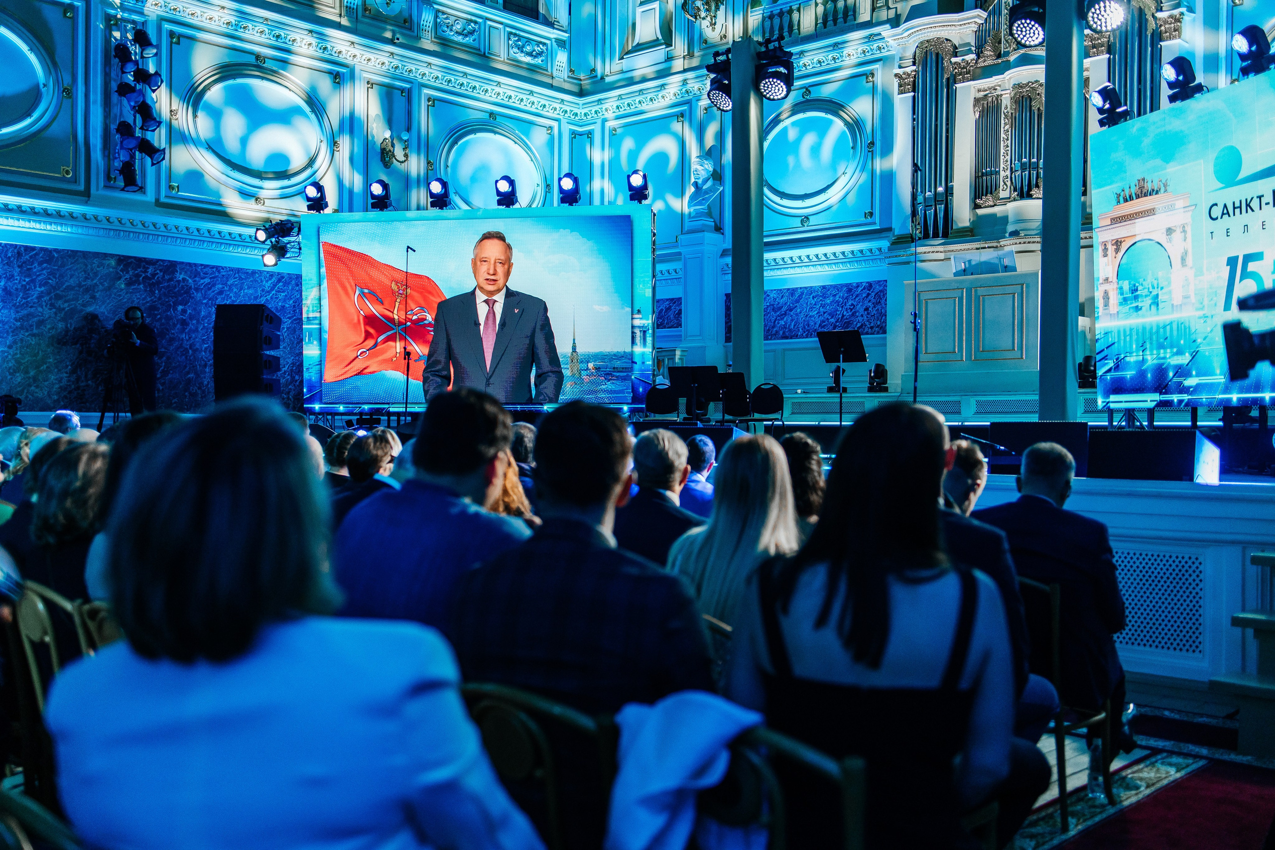 15 лет ТЕЛЕКАНАЛУ «САНКТ-ПЕТЕРБУРГ». Фотограф в Санкт-Петербурге Виктория Безверхая