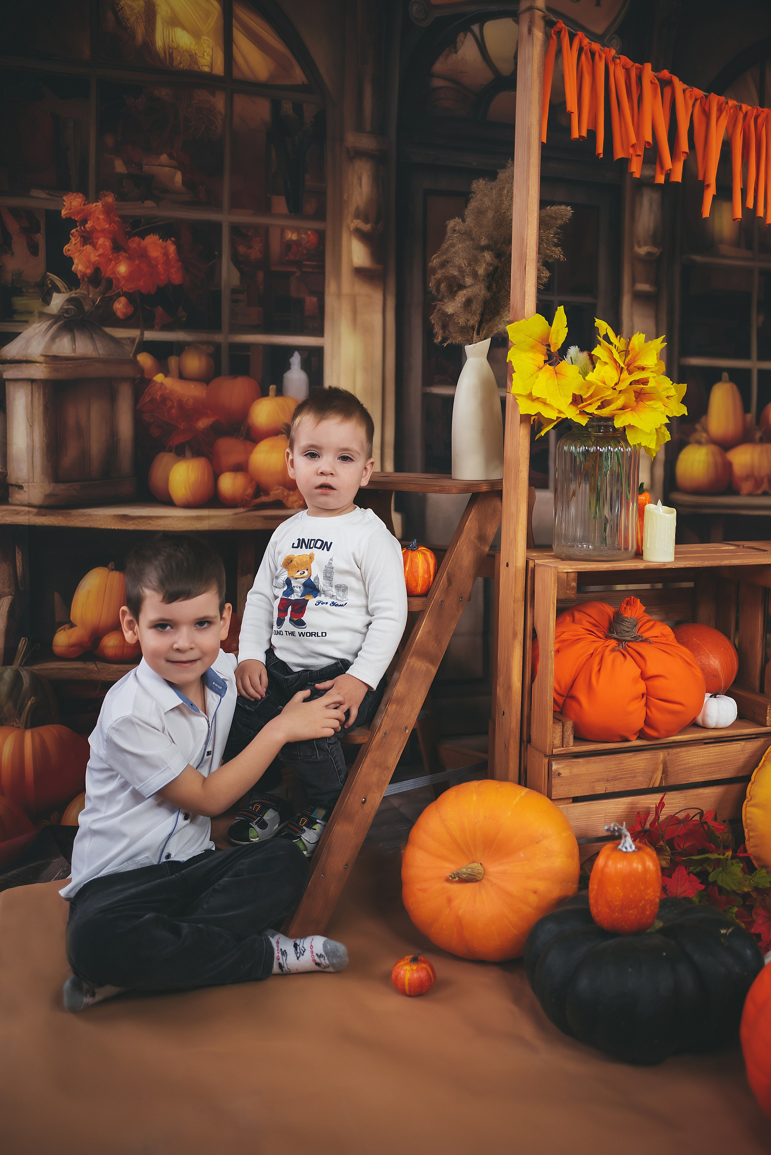 ПРОЕКТ осенний «Тыковки». Семейный и детский фотограф в Тейково