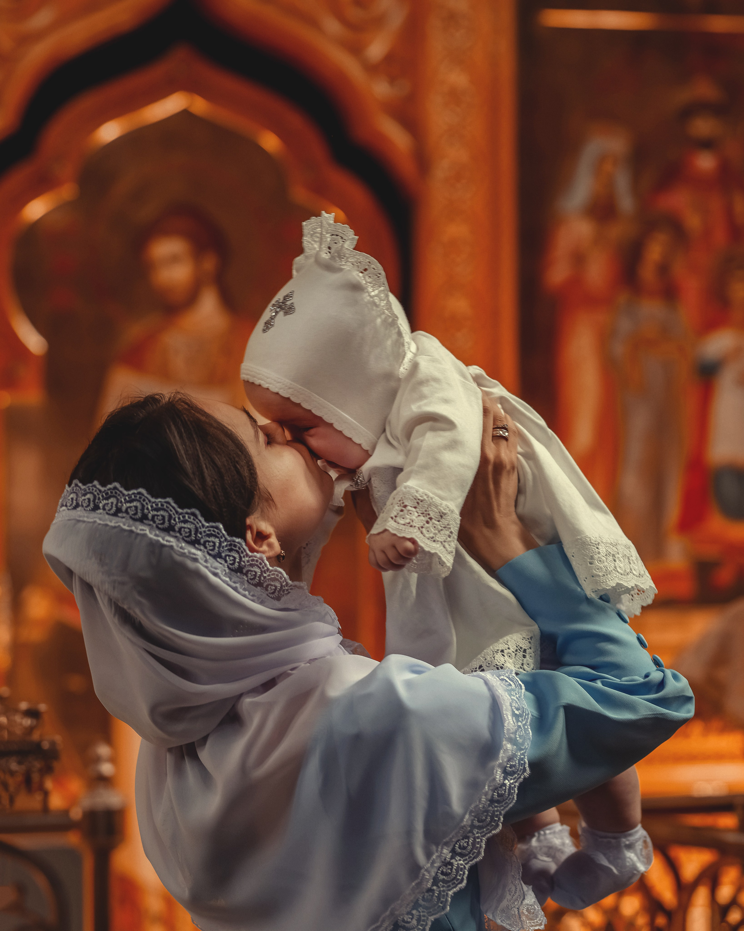 Таинство Крещения Александры. Фотограф Таинств Крещения и Венчания в г. Курске