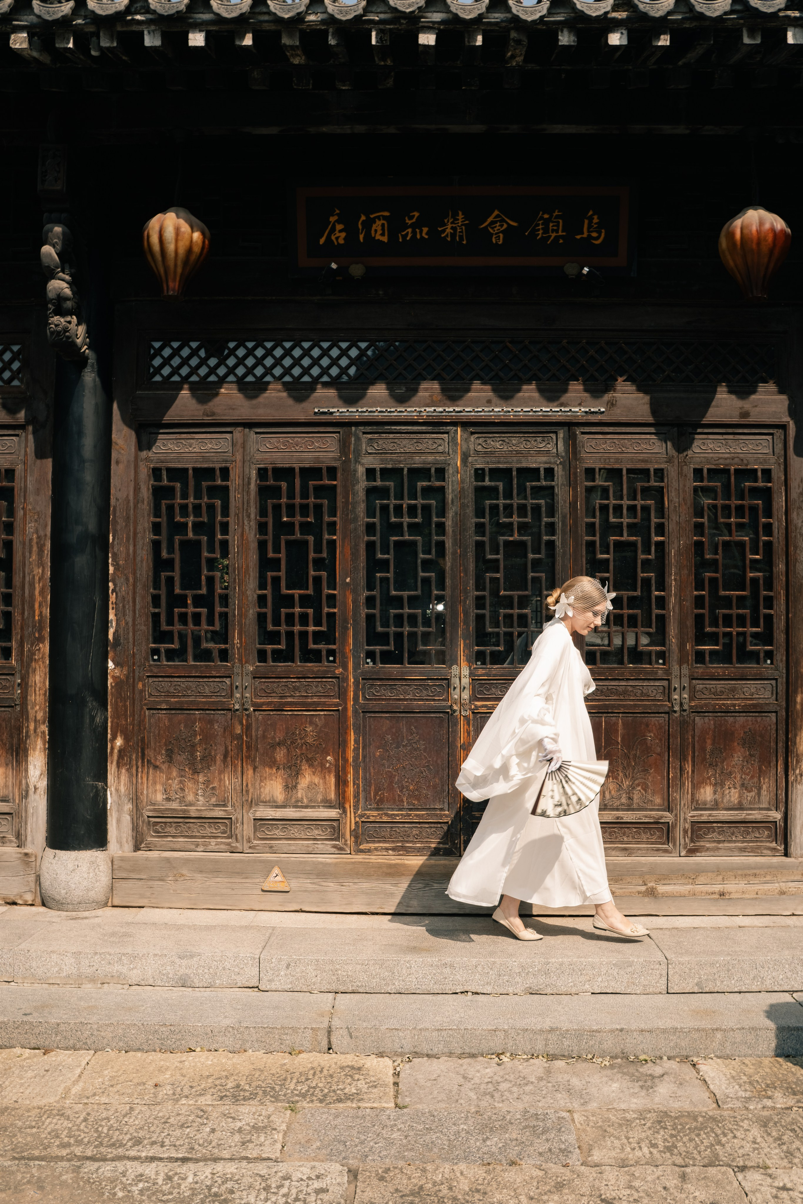 Photoshoot in traditional Chinese dresses